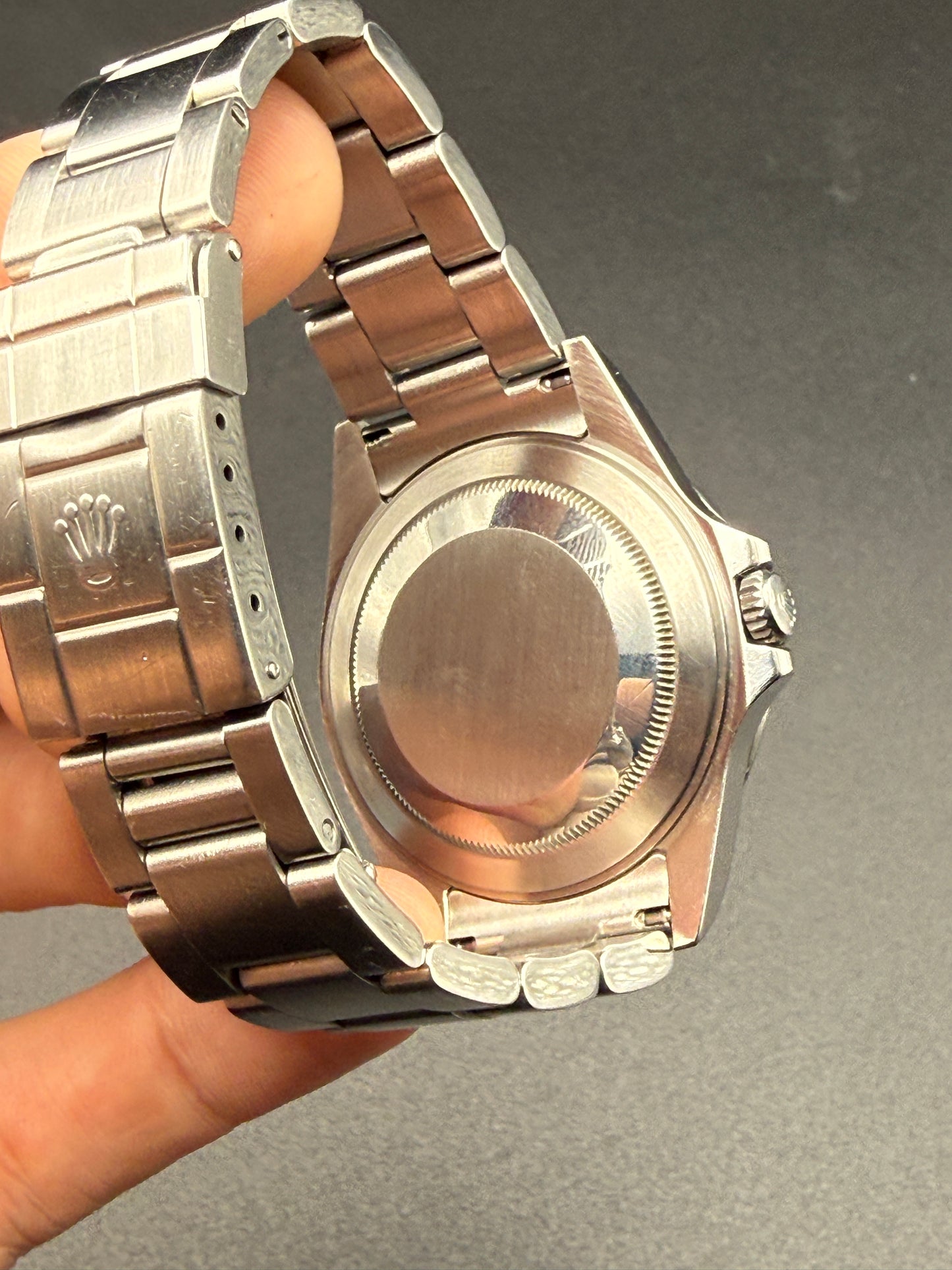 Rolex Explorer II 16570T Black 3186 M Serial Engraved Watch Only