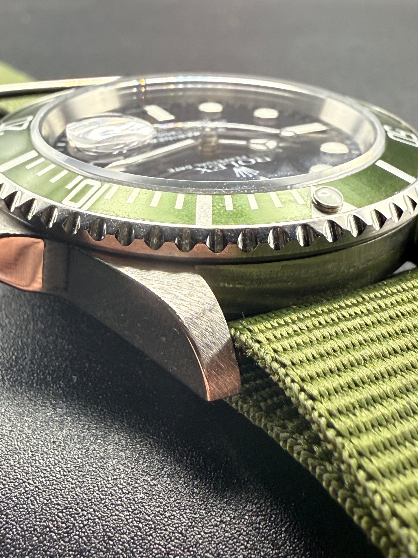 Rolex Submariner Date 16610LV "Kermit" F Serial Watch Only
