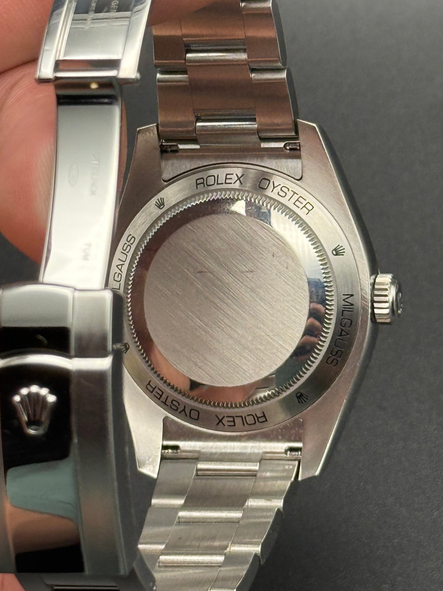 Rolex Milgauss 116400GV Black Dial Watch Only