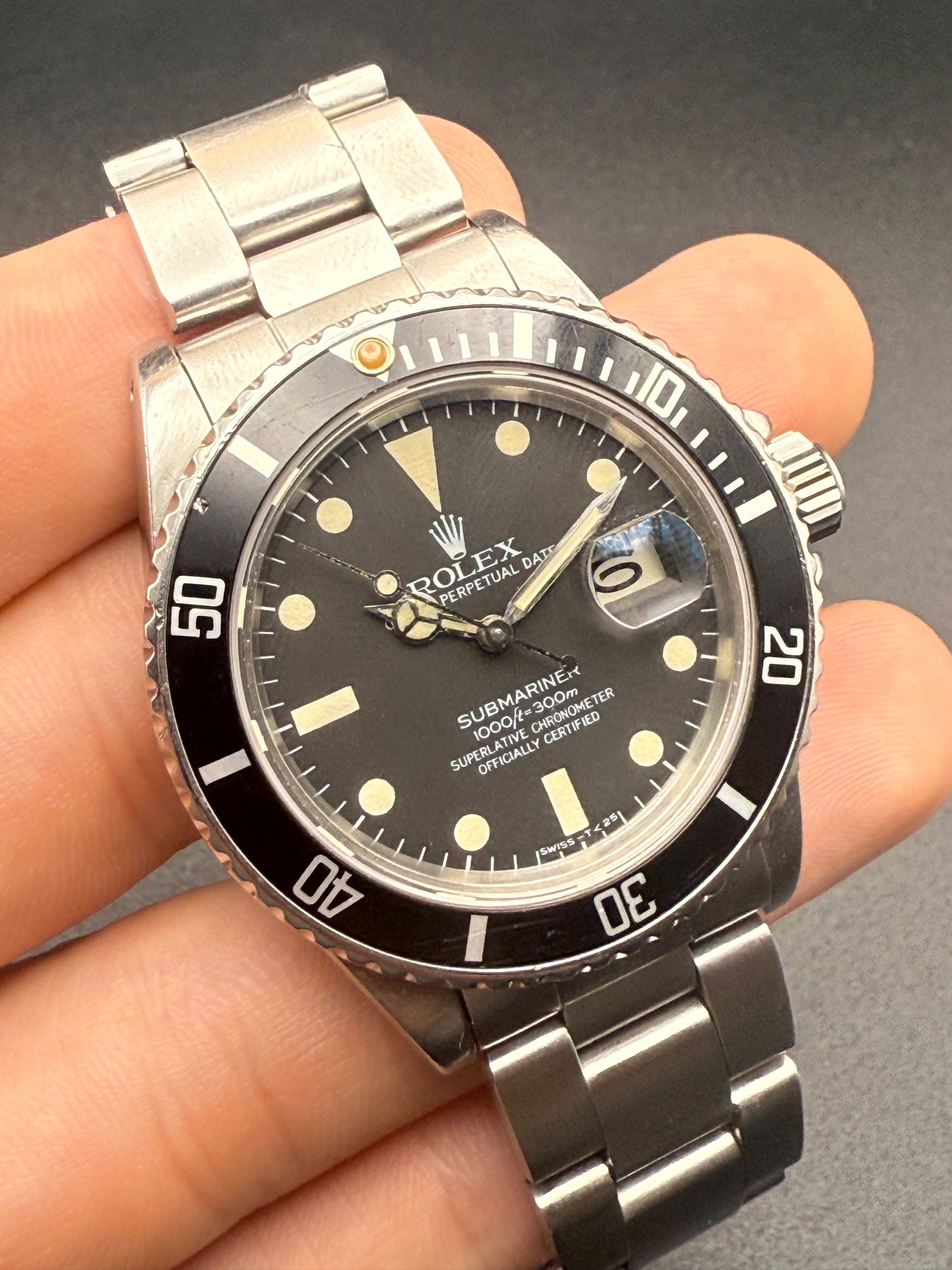 Rolex Submariner Date 16800 Matte Dial 1982 Full Set
