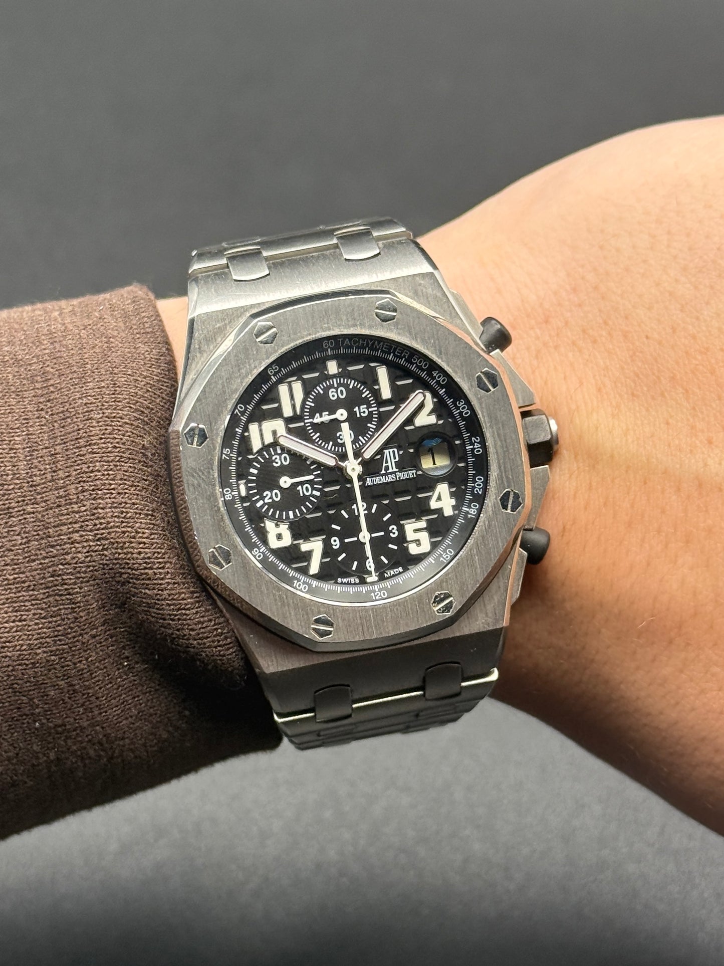 Audemars Piguet Royal Oak Off Shore 26170ST Black Dial