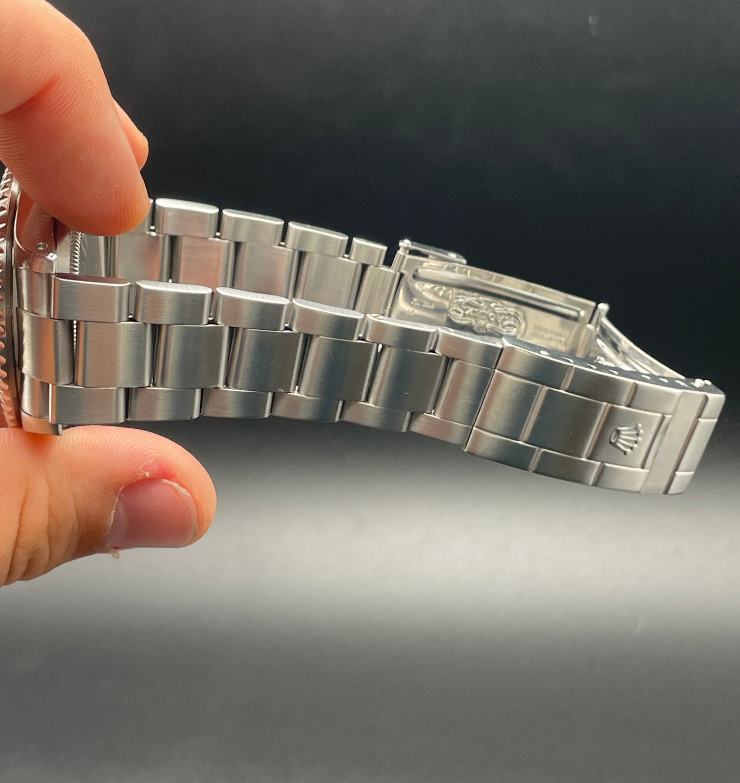 Rolex Submariner 16610 Solid End Links Luminova