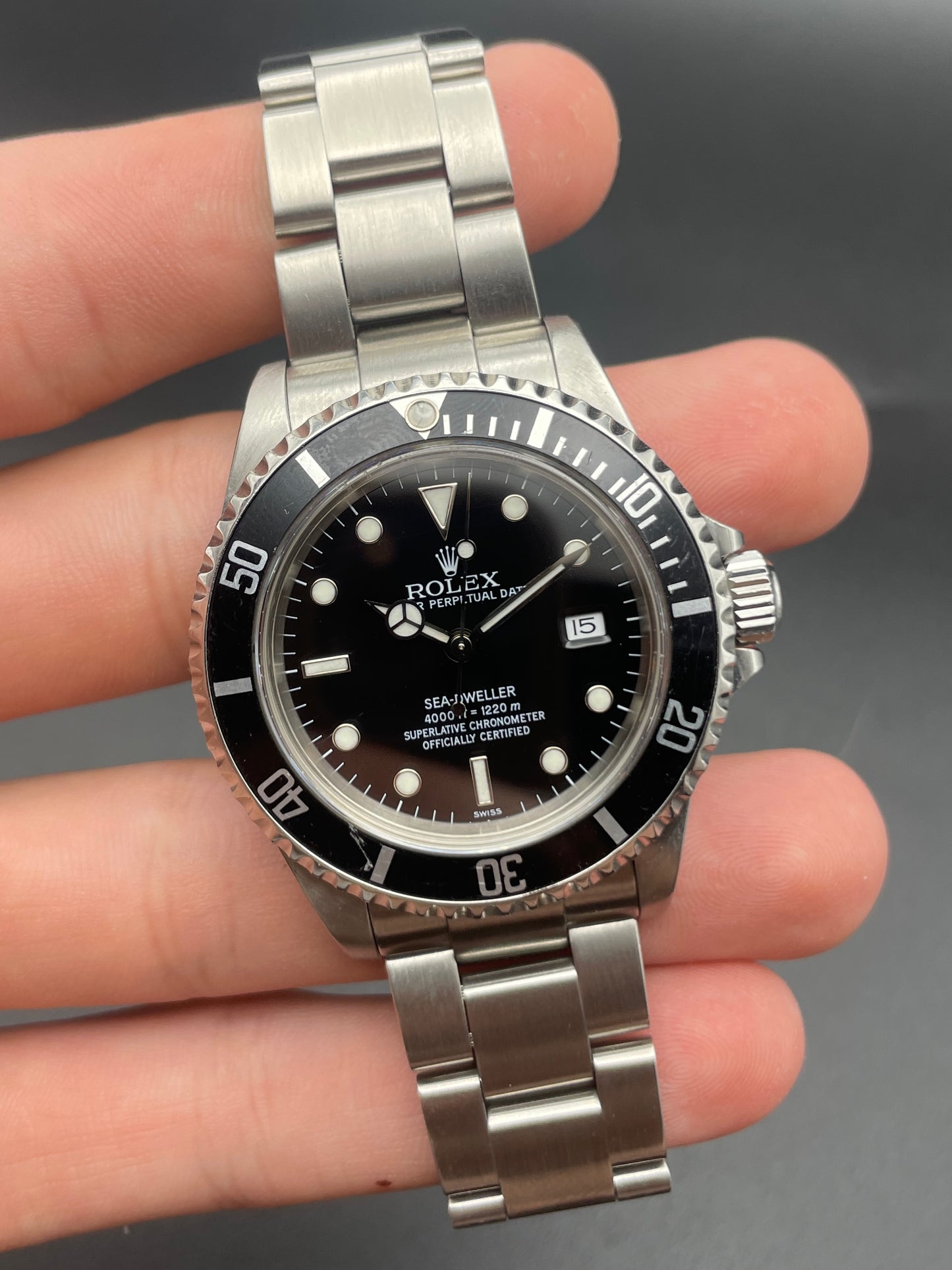 Rolex Sea Dweller 16600 "SWISS" Only Full Set