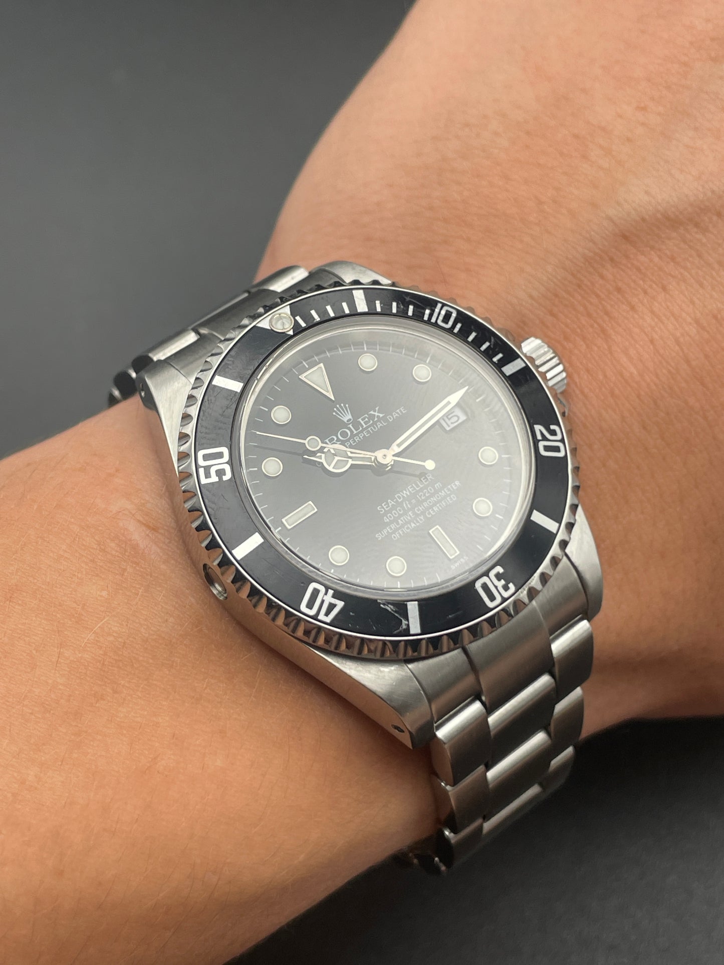 Rolex Sea Dweller 16600 "SWISS" Only Full Set