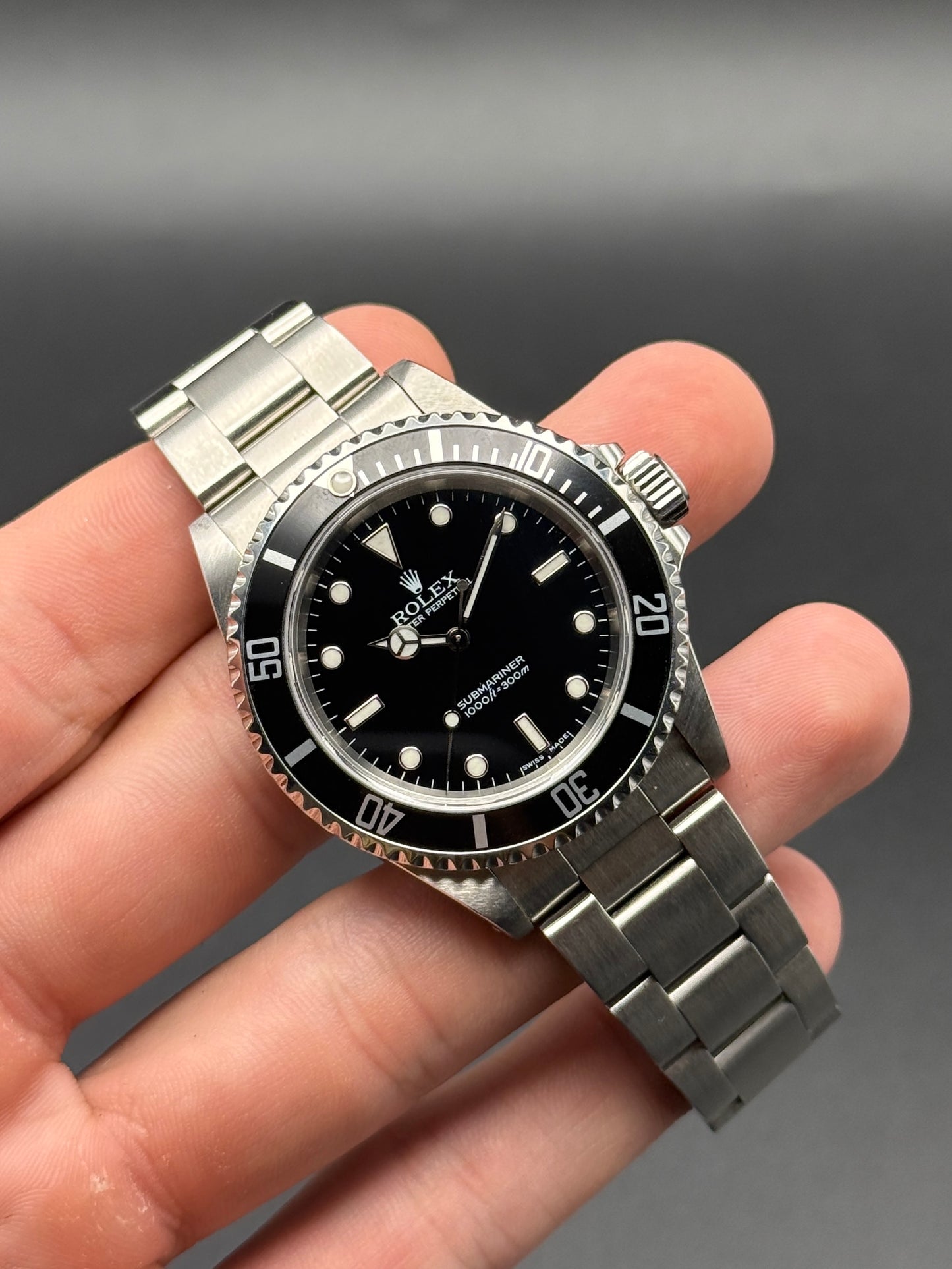 Rolex Submariner 2 Liner 14060M D Serial Watch Only
