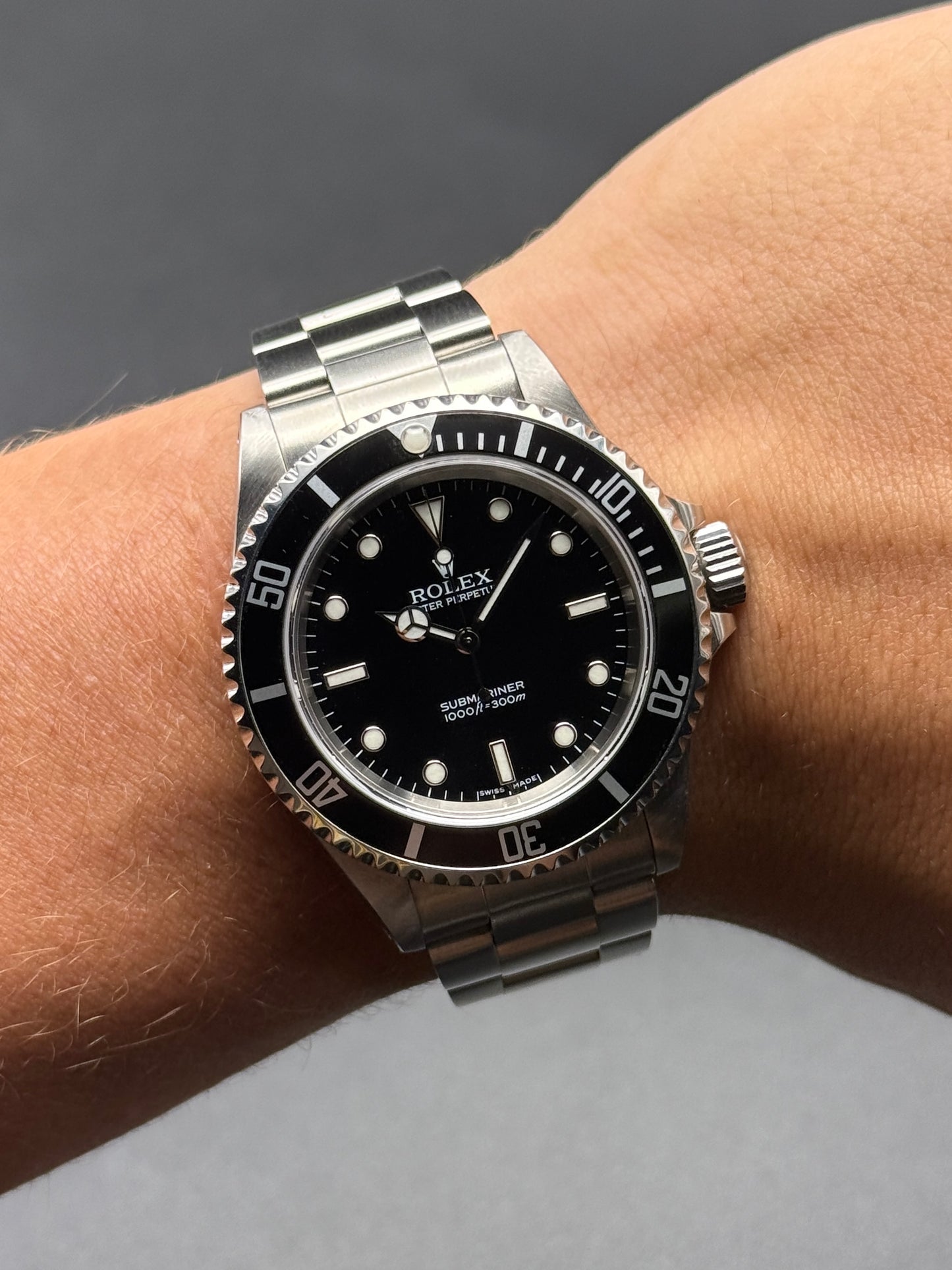 Rolex Submariner 2 Liner 14060M D Serial Watch Only