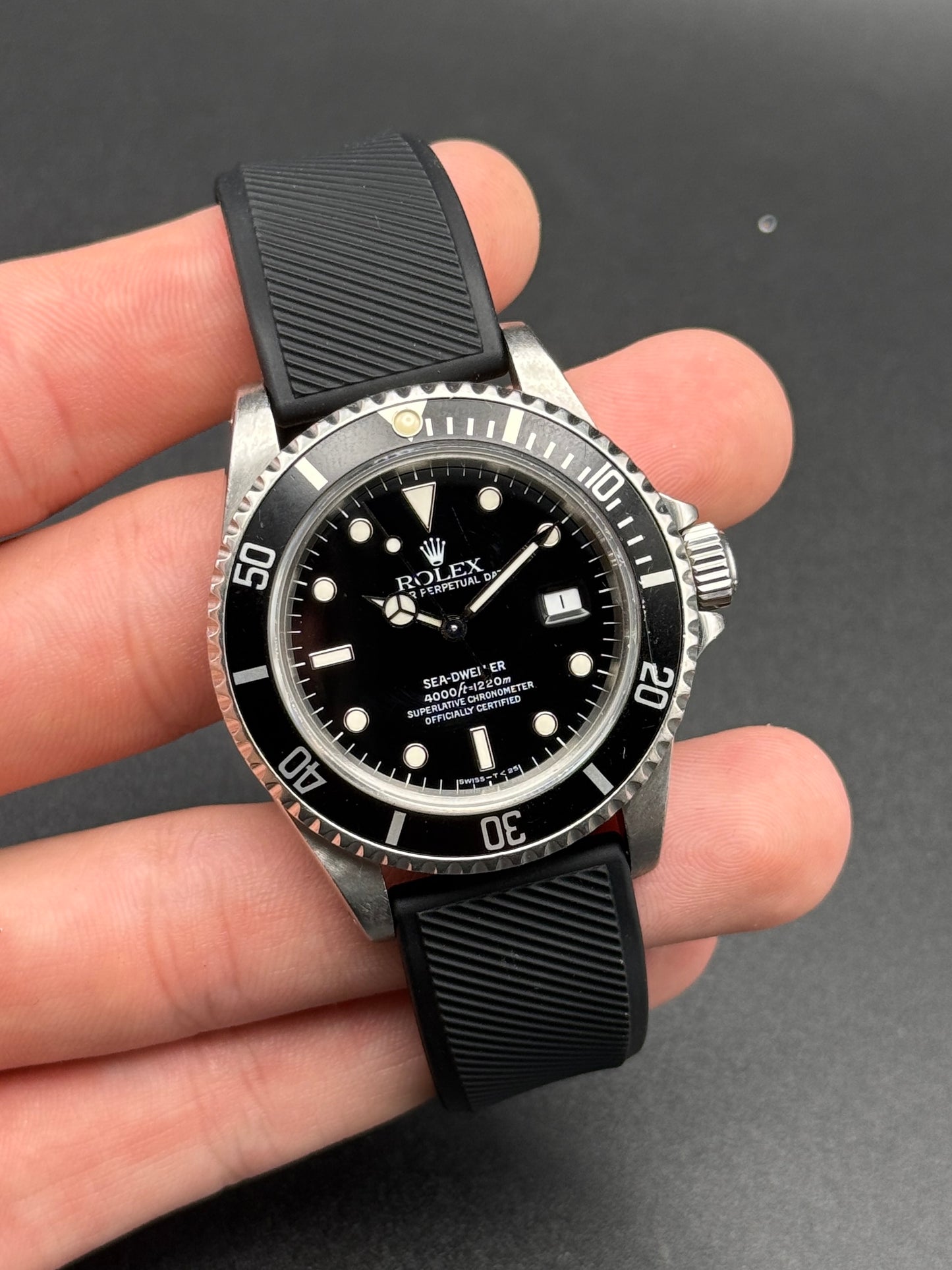 Rolex Sea Dweller 16600 X Serial Watch Only Strap