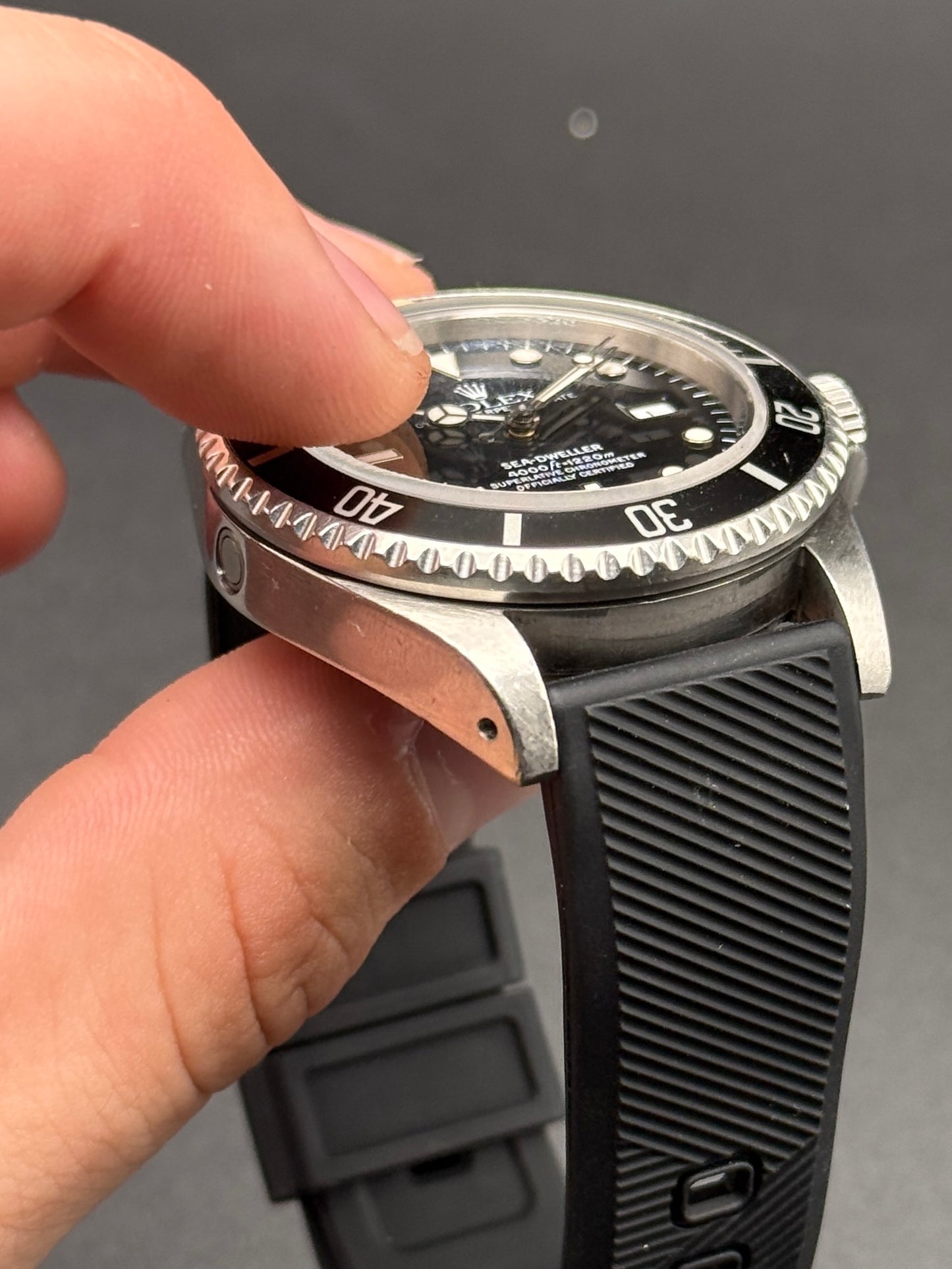 Rolex Sea Dweller 16600 X Serial Watch Only Strap