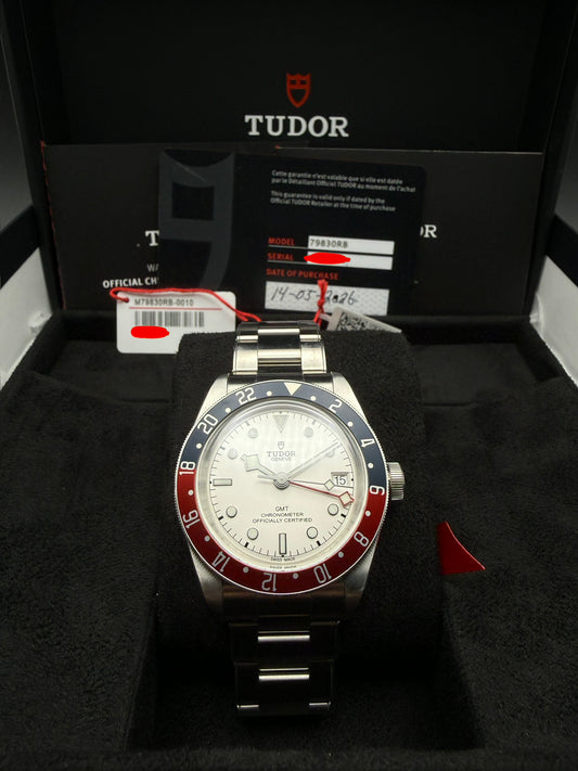 Tudor Black Bay GMT M79830RB Opaline 2026 Box and Papers