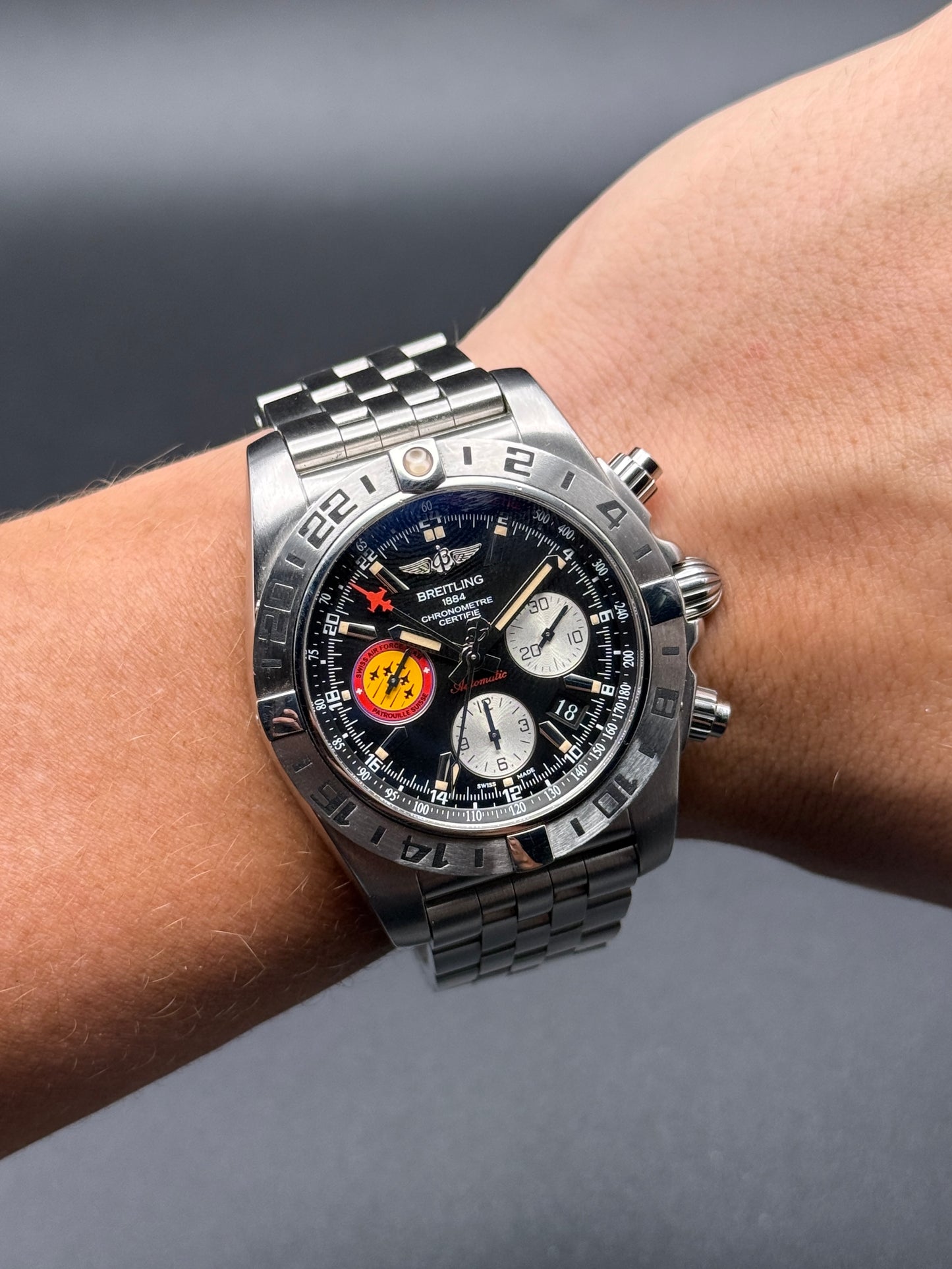 Breitling Chronomat GMT AB04203JBD29 2019 Box and Papers