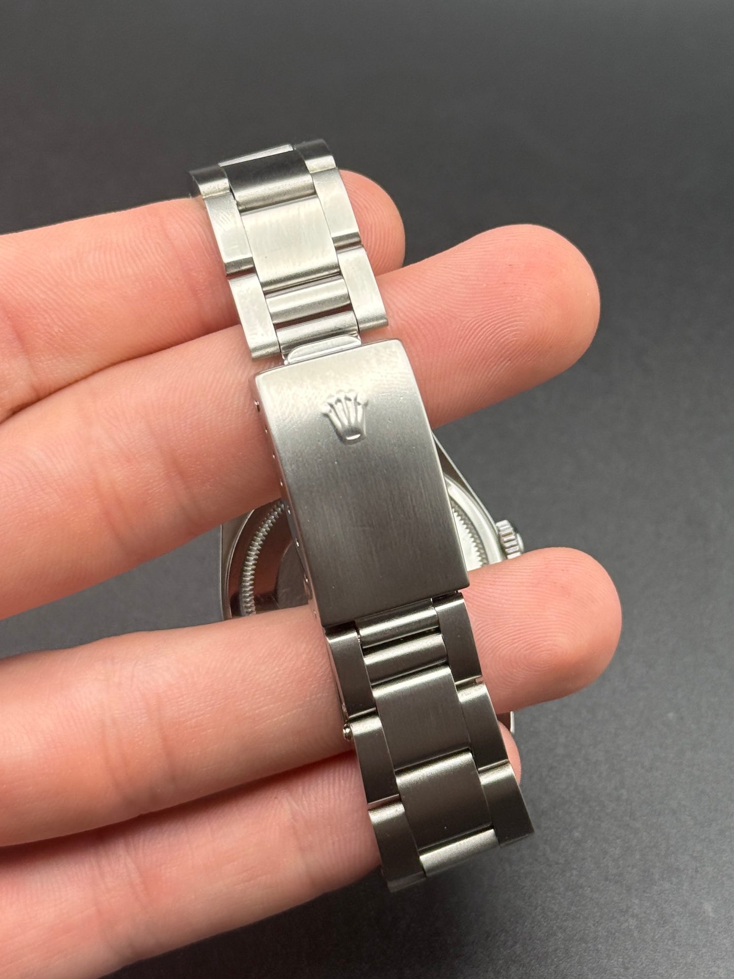 Rolex DateJust 16220 Black Index P Serial Watch Only