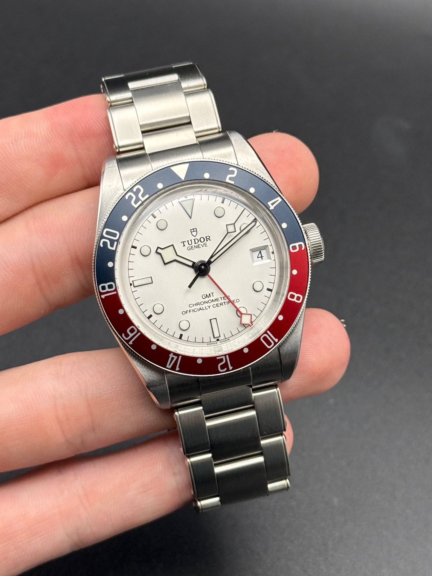 Tudor Black Bay GMT "Pepsi" 79830RB 2023 Watch and Cards