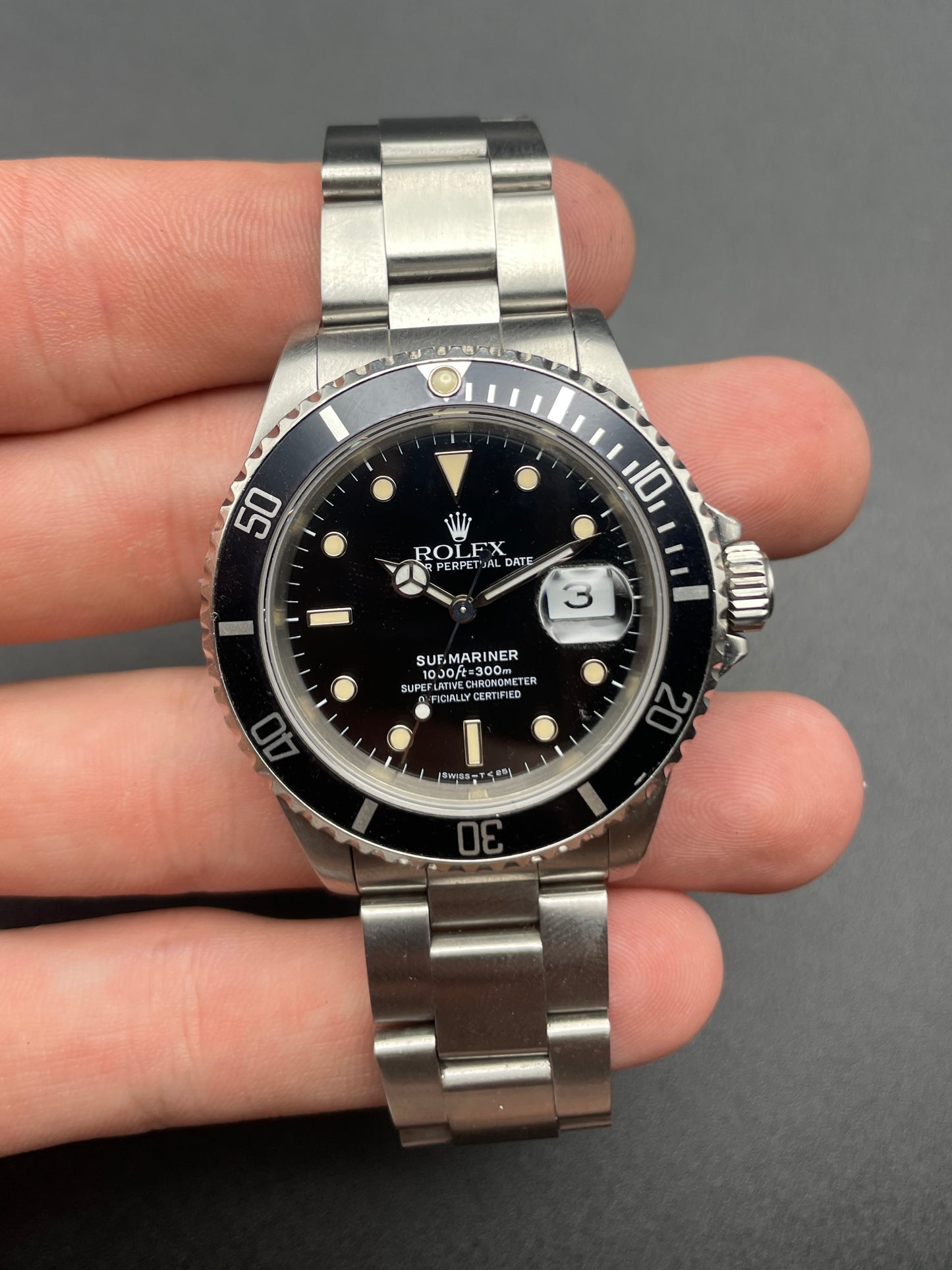 Rolex Submariner 16610 Papers
