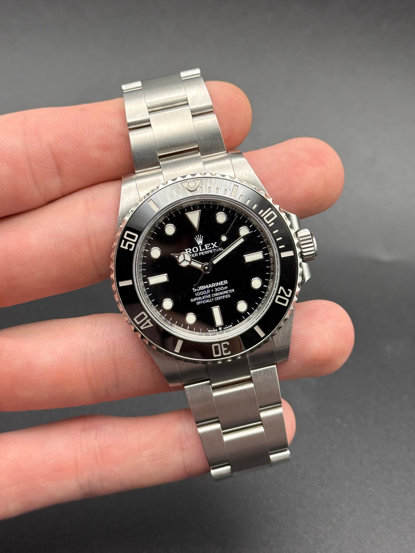 Rolex Submariner No Date 124060 2020+ Watch Only