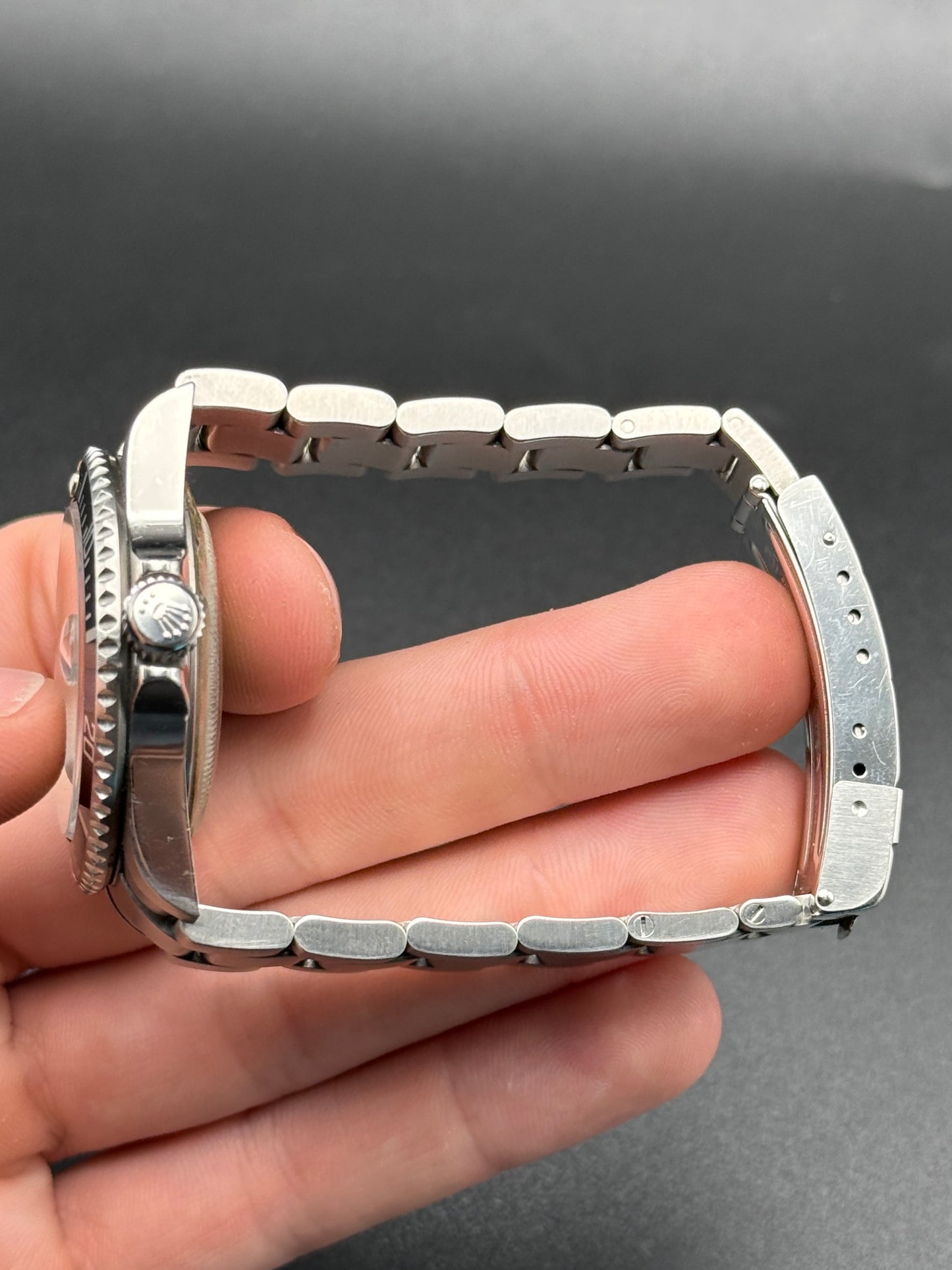 Rolex Submariner Date 16610T D Serial Watch and Hang Tag