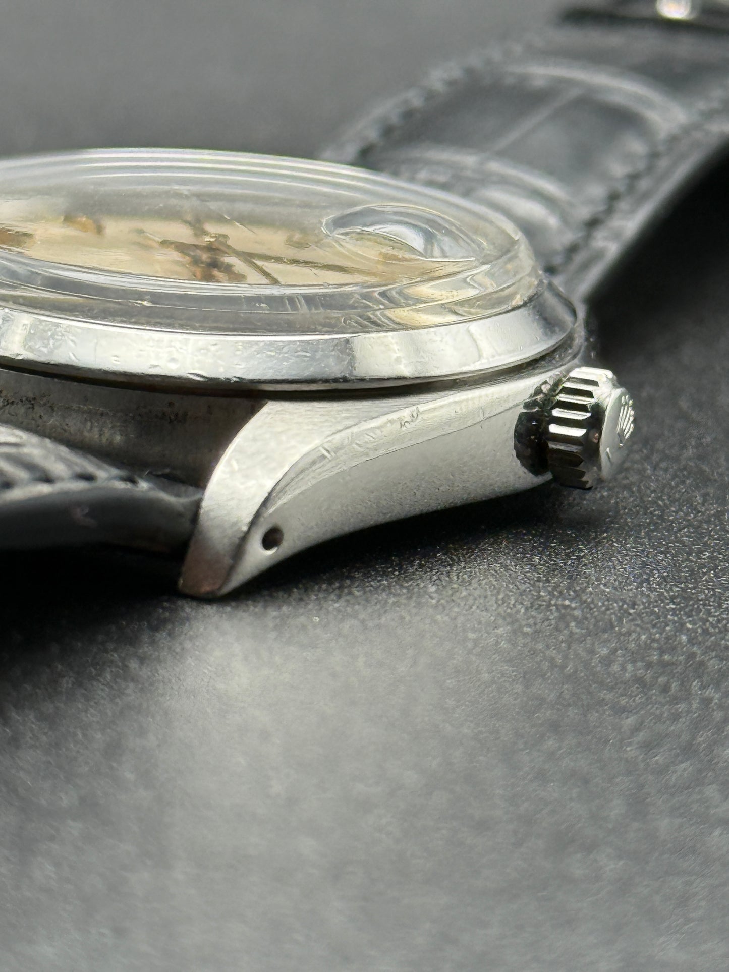 Rolex Oysterdate Precision 6694 Silver Dial Watch Only