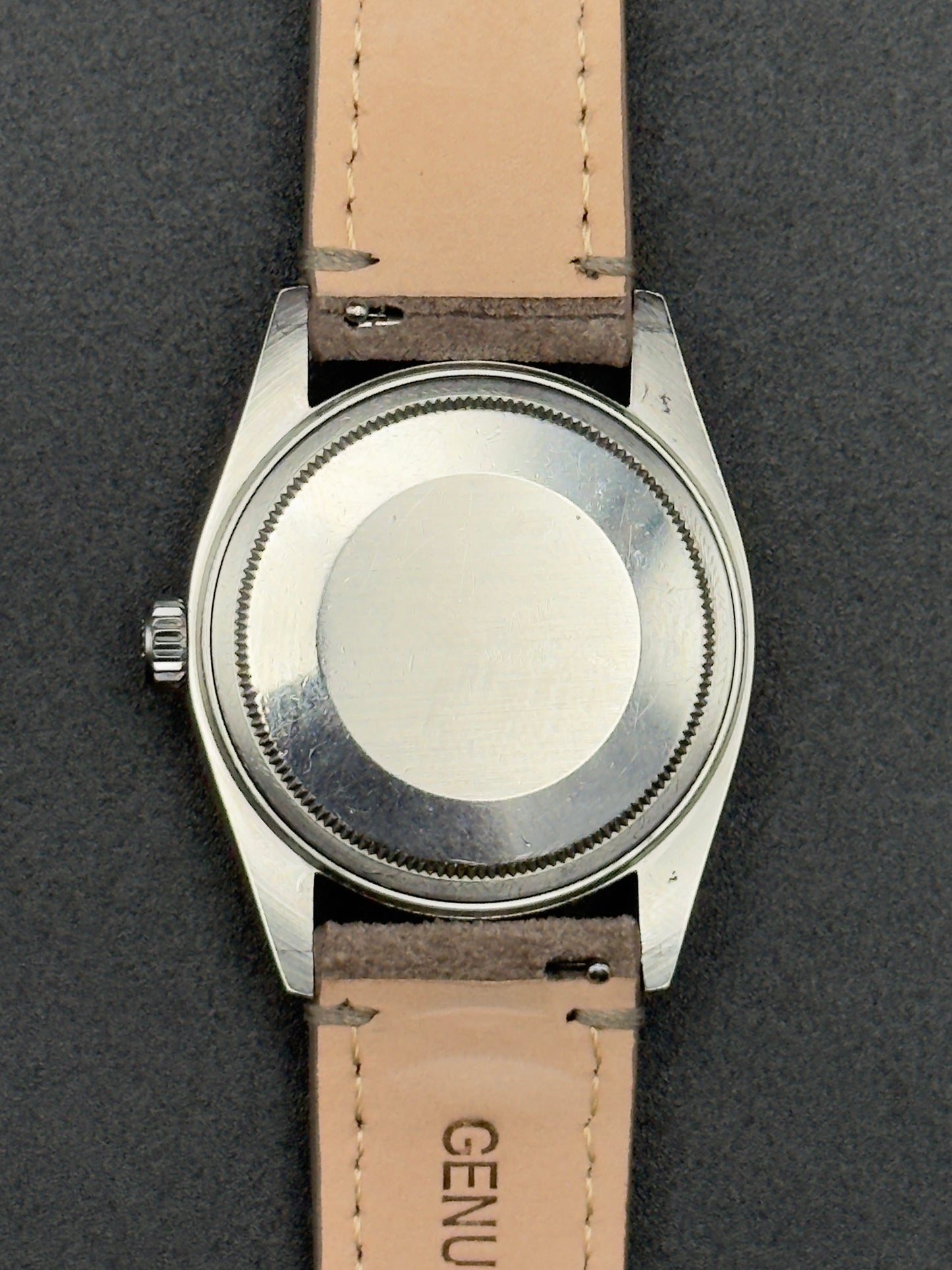 Rolex DateJust 16014 Silver Dial 5.5M Serial Strap Watch Only