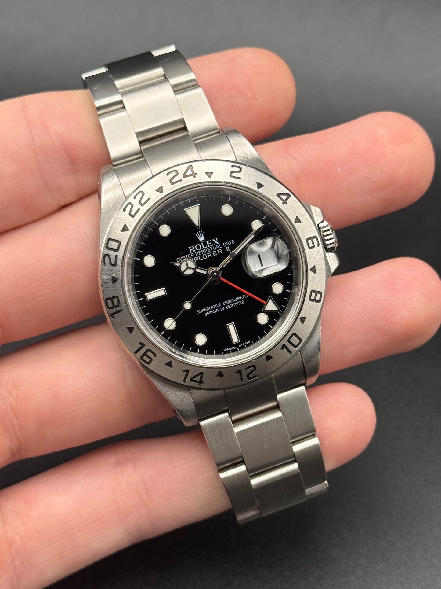 Rolex Explorer II 16570 Y Serial Watch Only