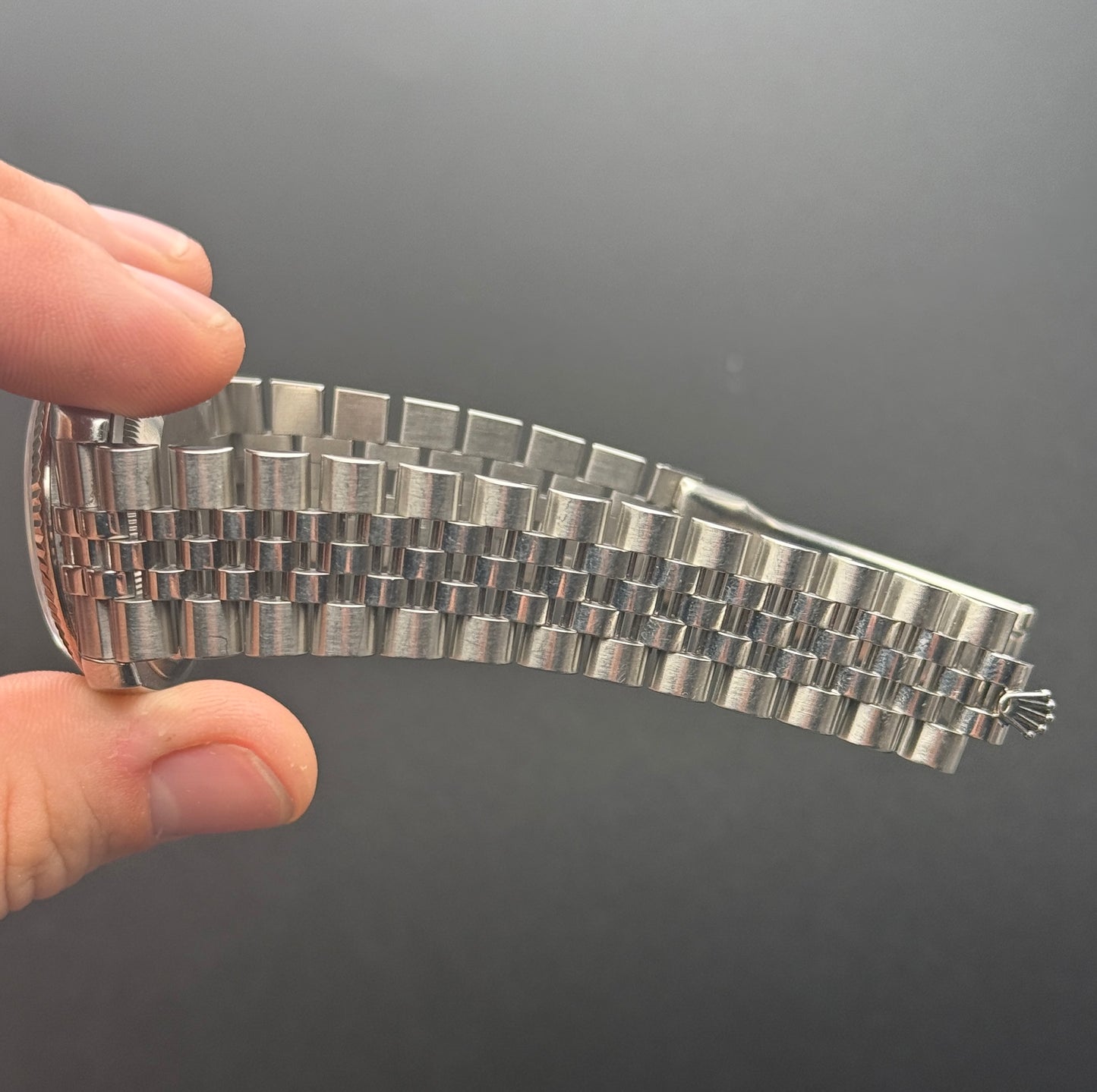 Rolex DateJust 116234 White Roman Super Jubilee D Serial Watch Only