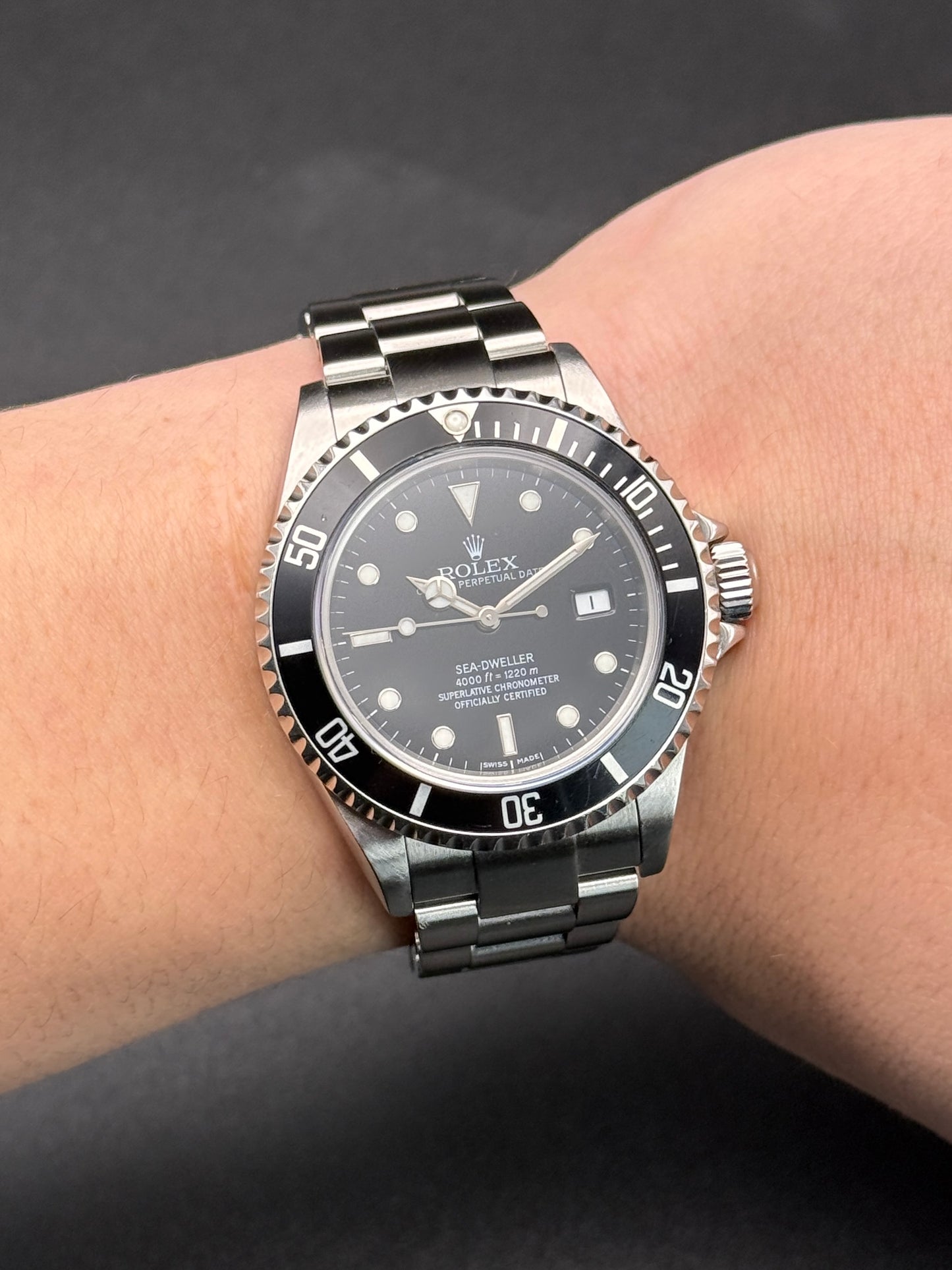 Rolex Sea Dweller 16600T F Serial Box and Papers 2025 RSC