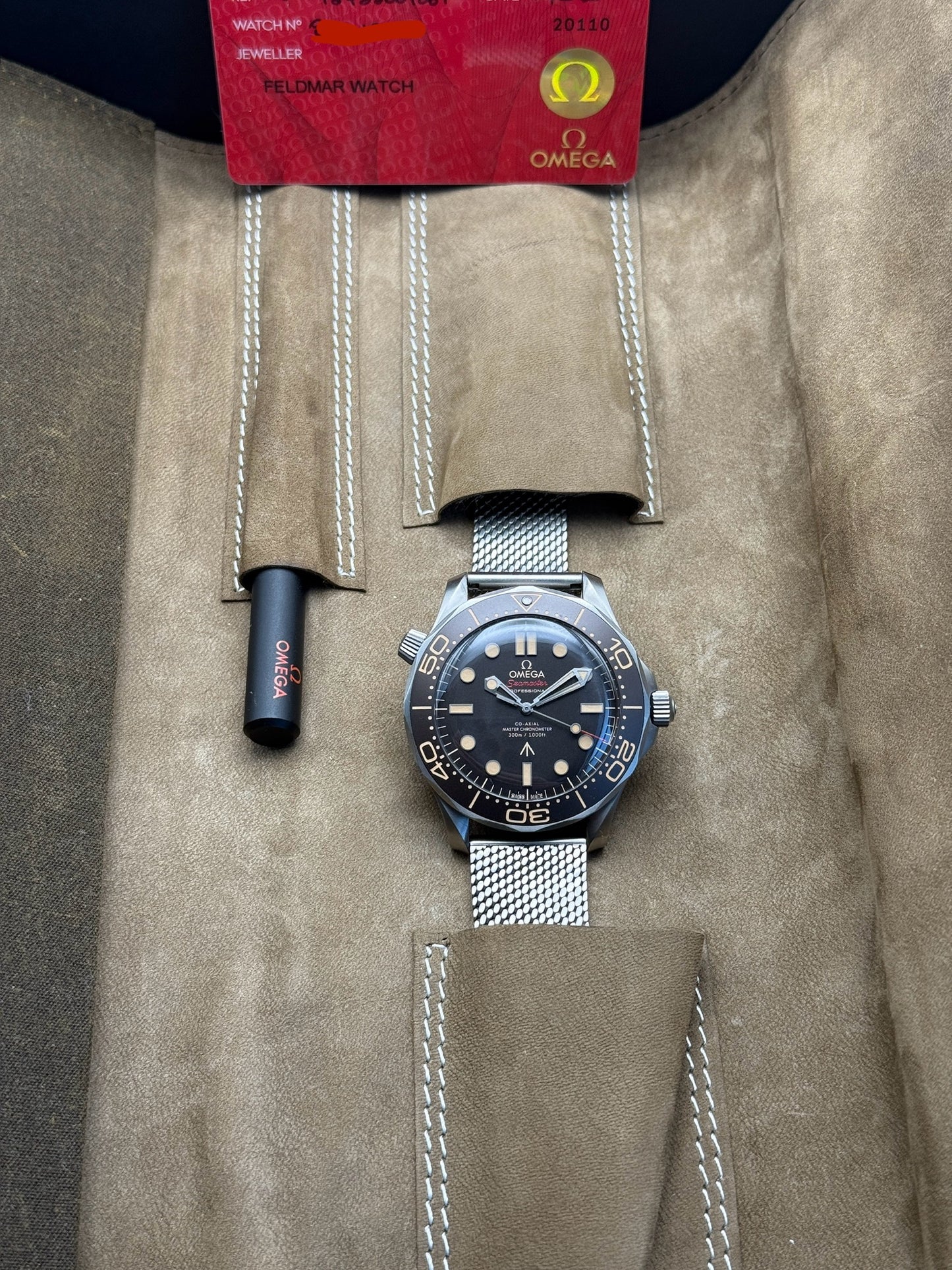 Seamaster Diver 300M Titanium 210.92.42.20.01.001 2020 Full Set