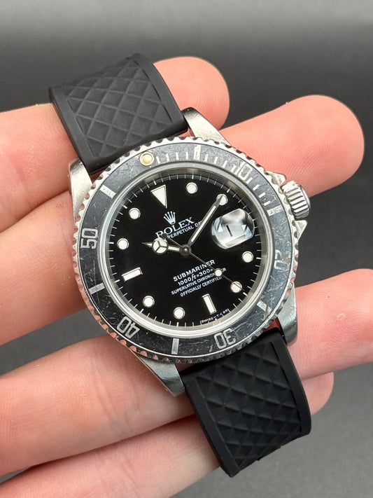 Rolex Submariner Date 16610 T Serial Tritinova on Strap Watch Only