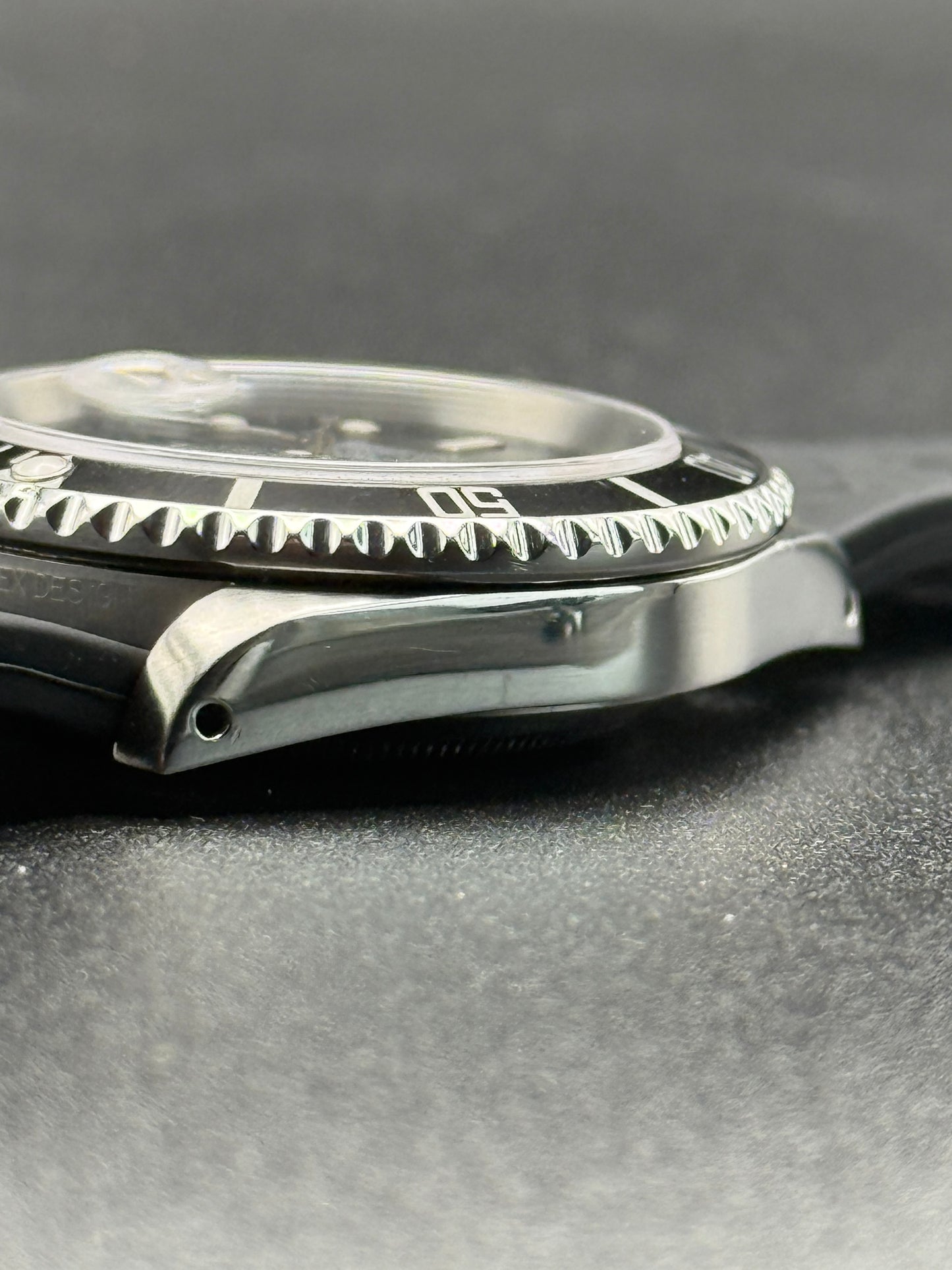 Rolex Submariner Date 16610 U Serial Tritinova on Strap Watch Only
