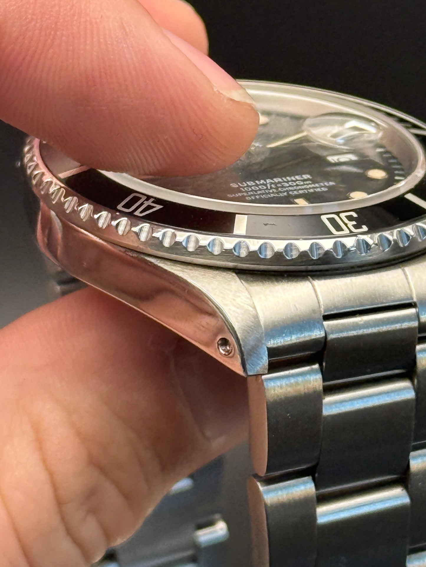 Rolex Submariner Date 168000 R Serial Watch Only