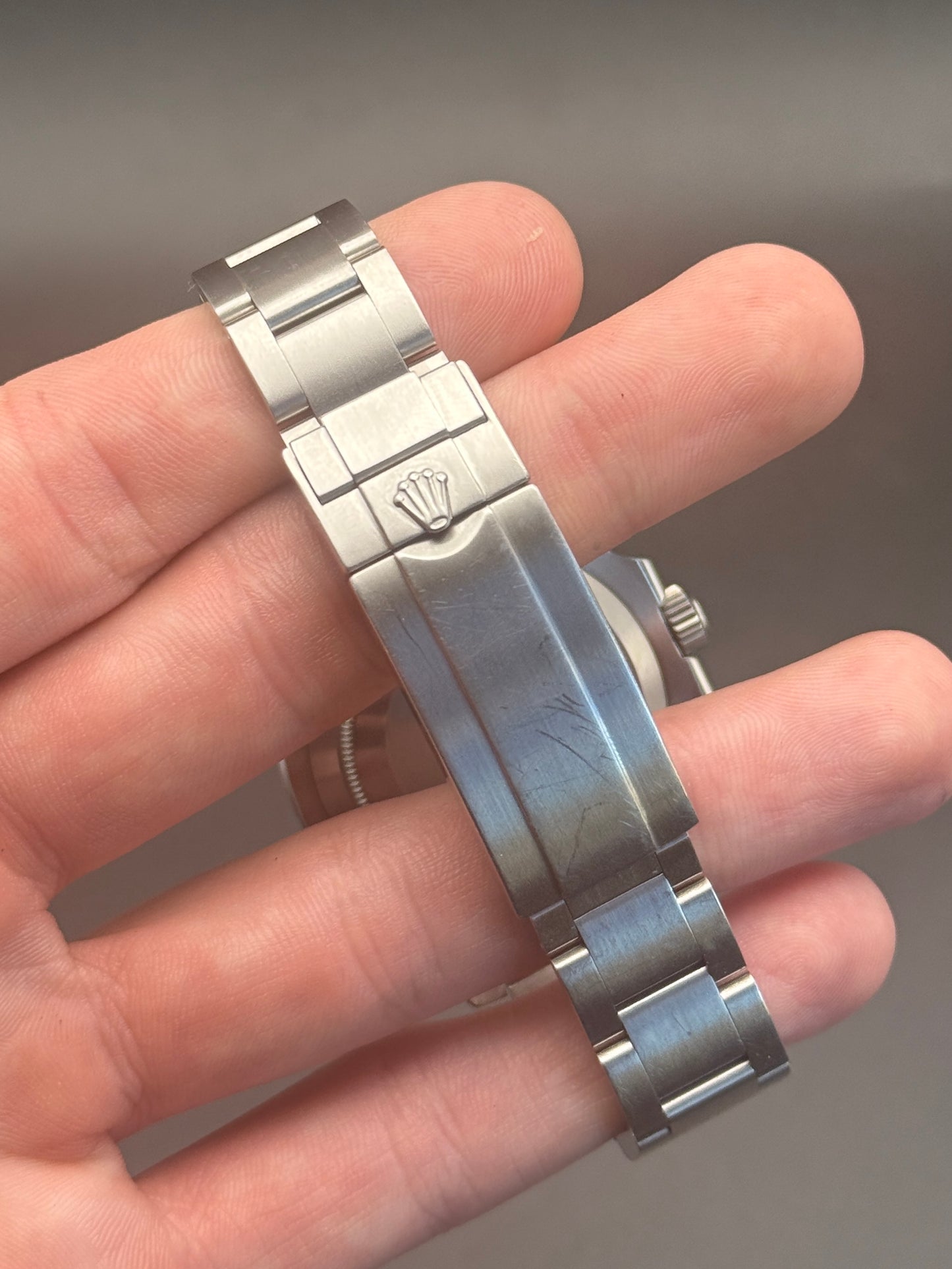 Rolex Submariner No Date 114060 2015 Watch and Card