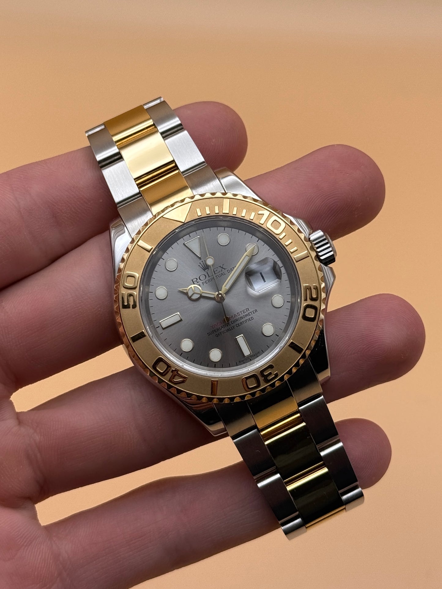 Rolex Yacht Master 40 16623 D Serial Box and Papers