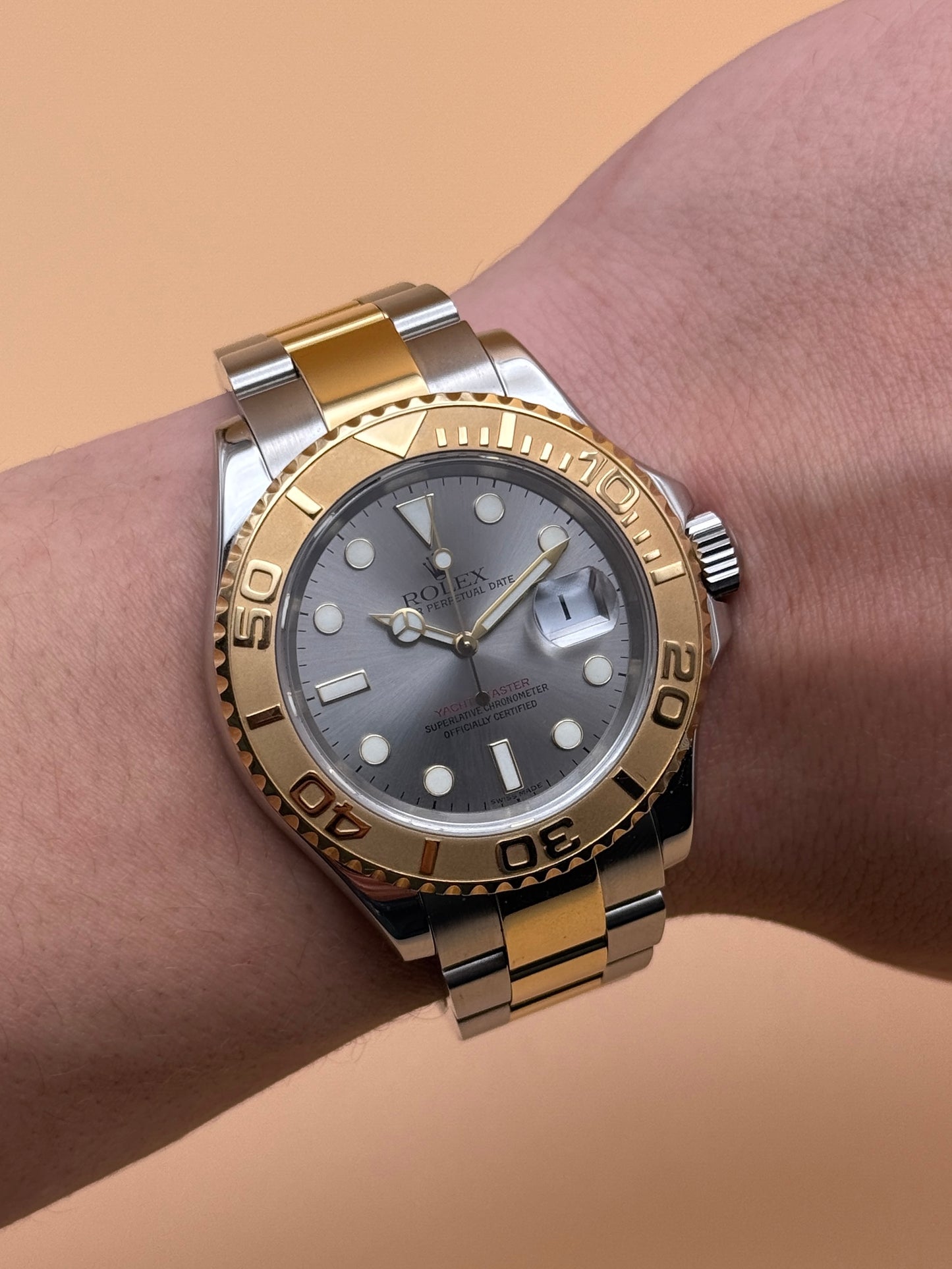 Rolex Yacht Master 40 16623 D Serial Box and Papers