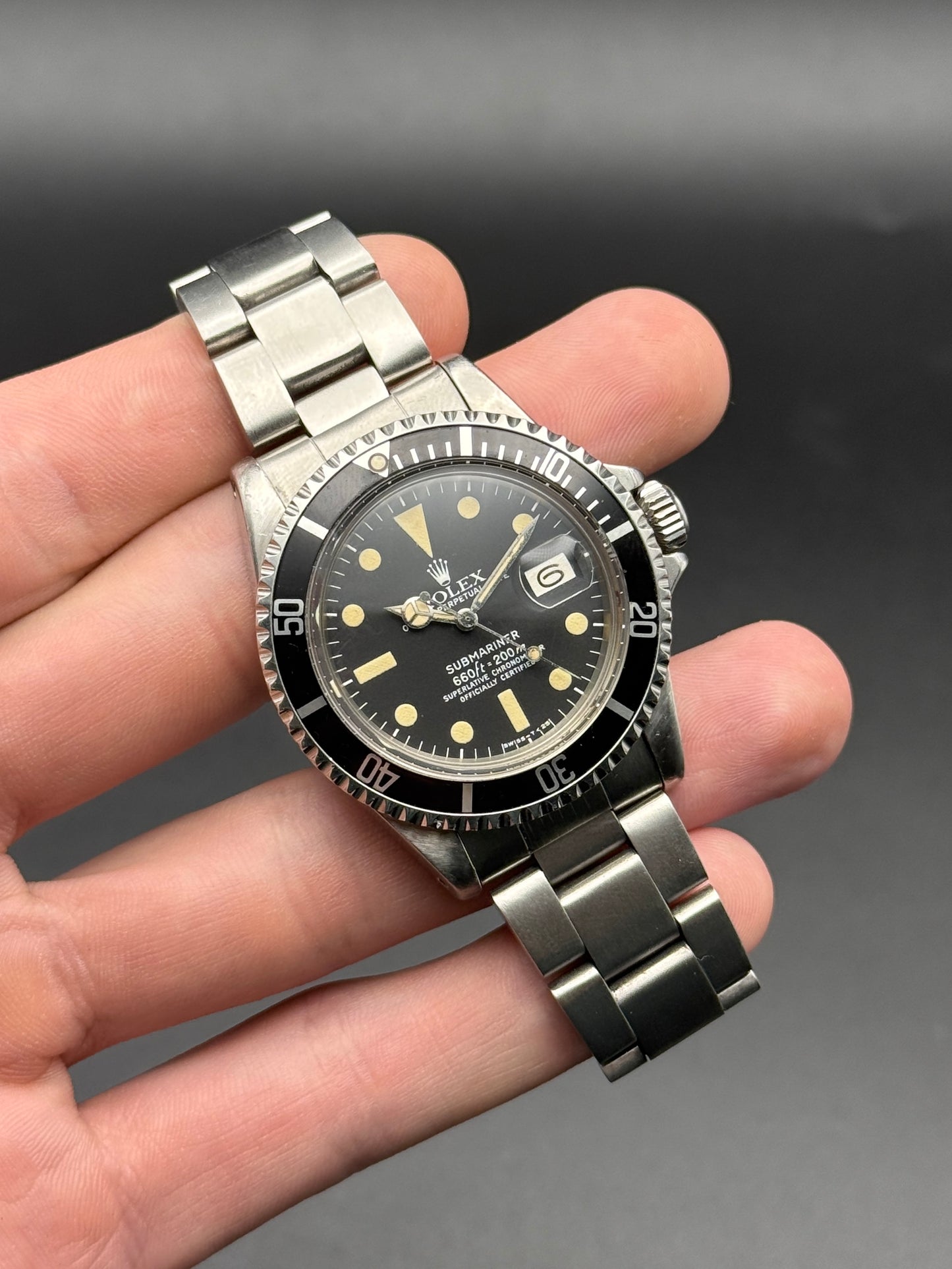 Rolex Submariner Date 1680 5.0M Serial Watch Only