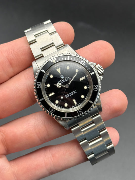 Rolex Submariner No Date 5513 8.4M Serial Watch Only
