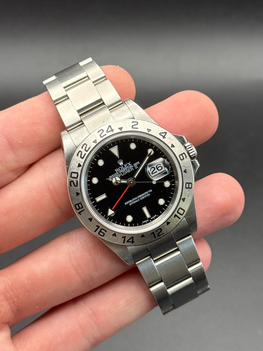 Rolex Explorer II 16570T F Serial No Holes Watch Only
