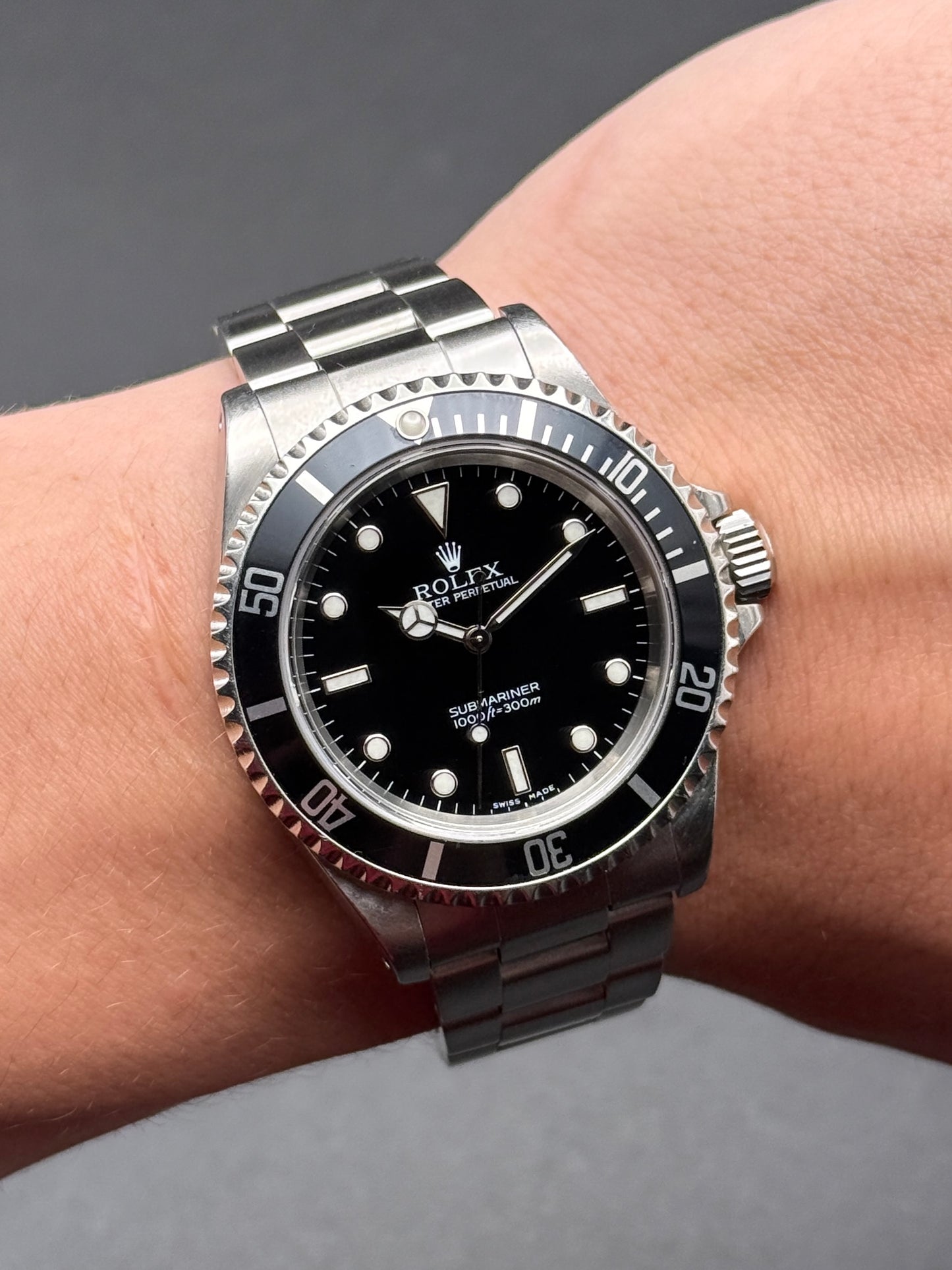 Rolex Submariner No Date 14060M Y Serial Full Set