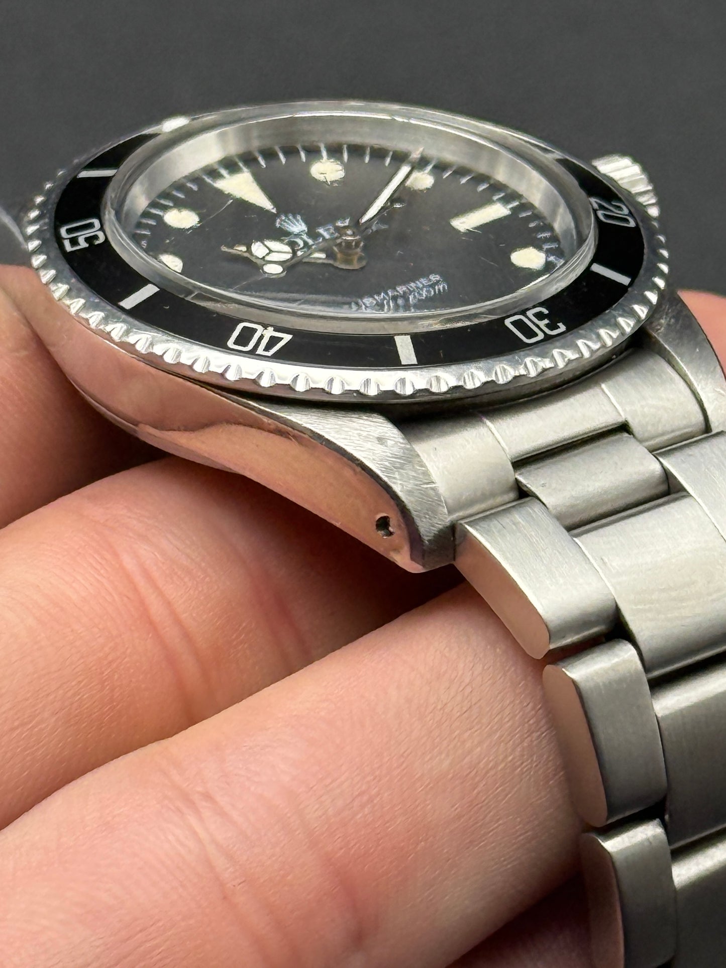 Rolex Submariner No Date 5513 8.2M Serial Watch Only