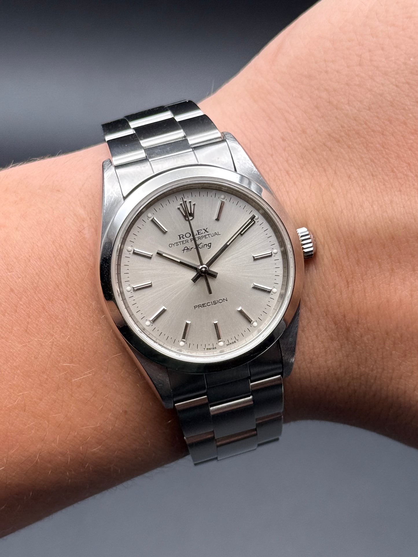 Rolex AirKing 14000 U Serial Papers