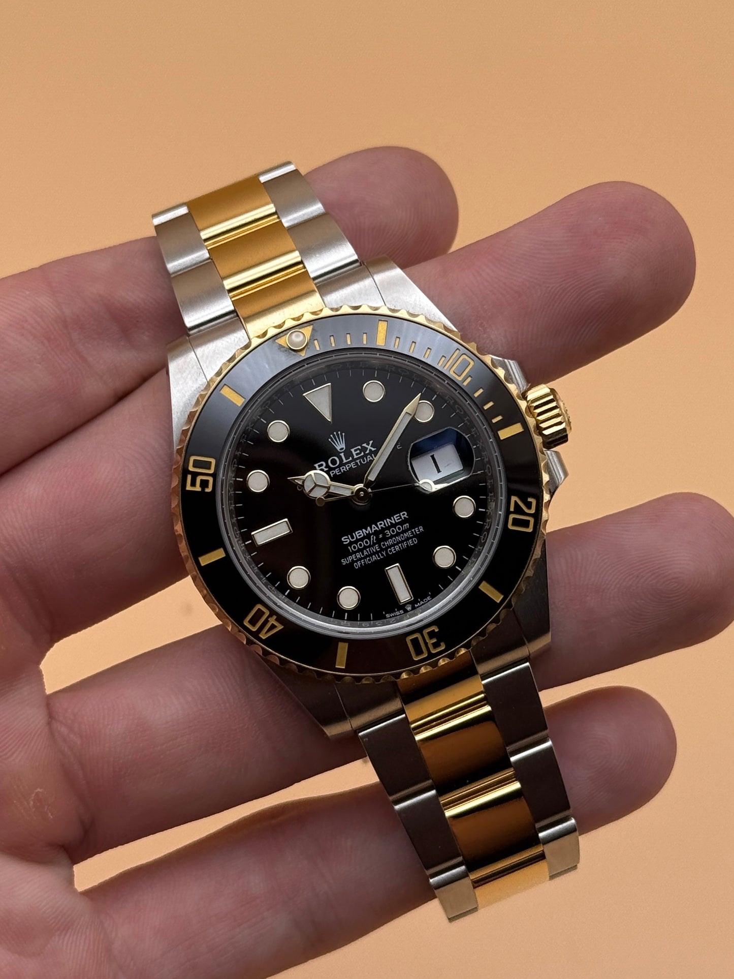 Rolex Submariner Date Two Tone 126613 2022 Full Set
