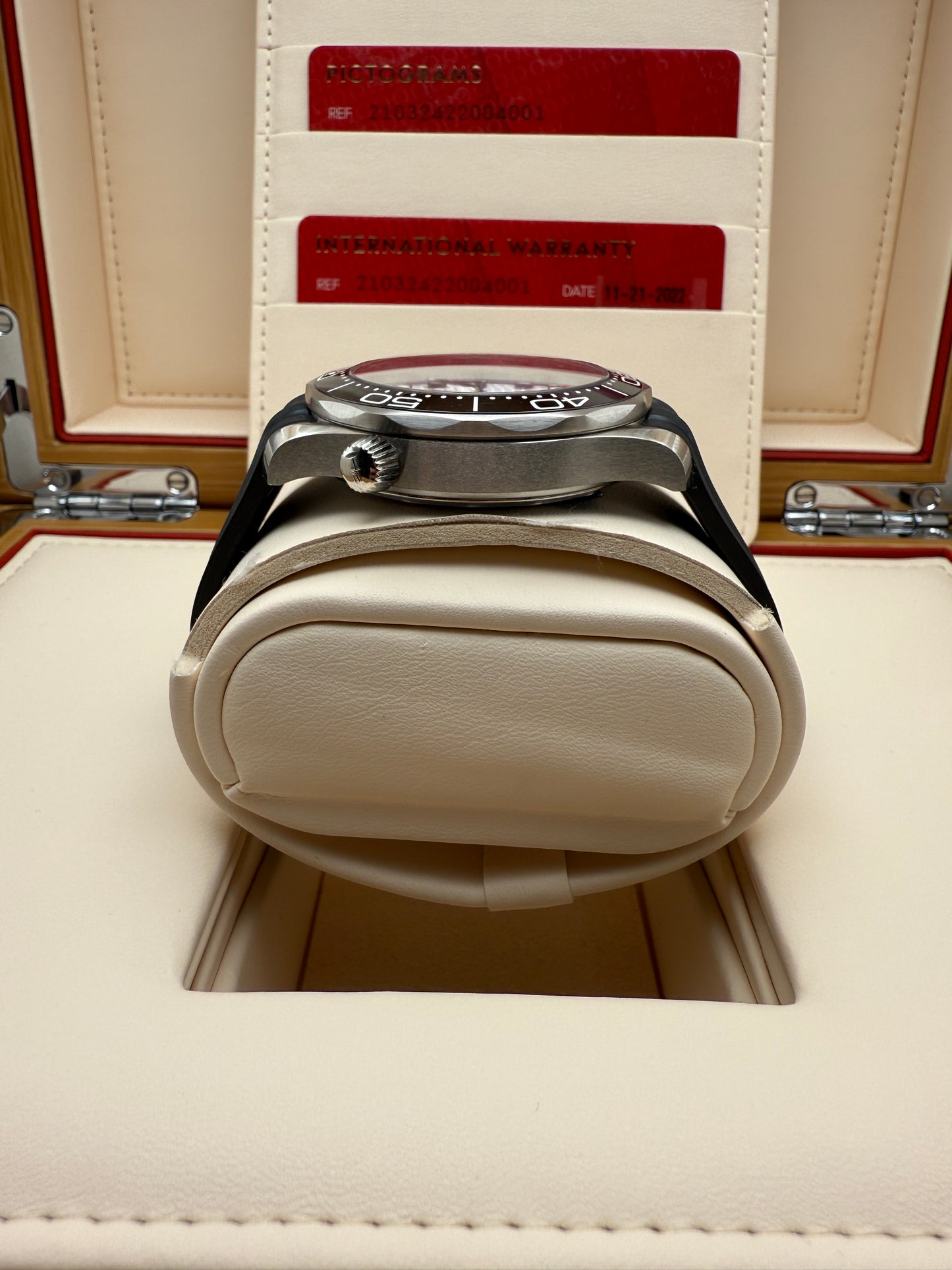 Omega Seamaster 300 White Wave 2022 Full Set