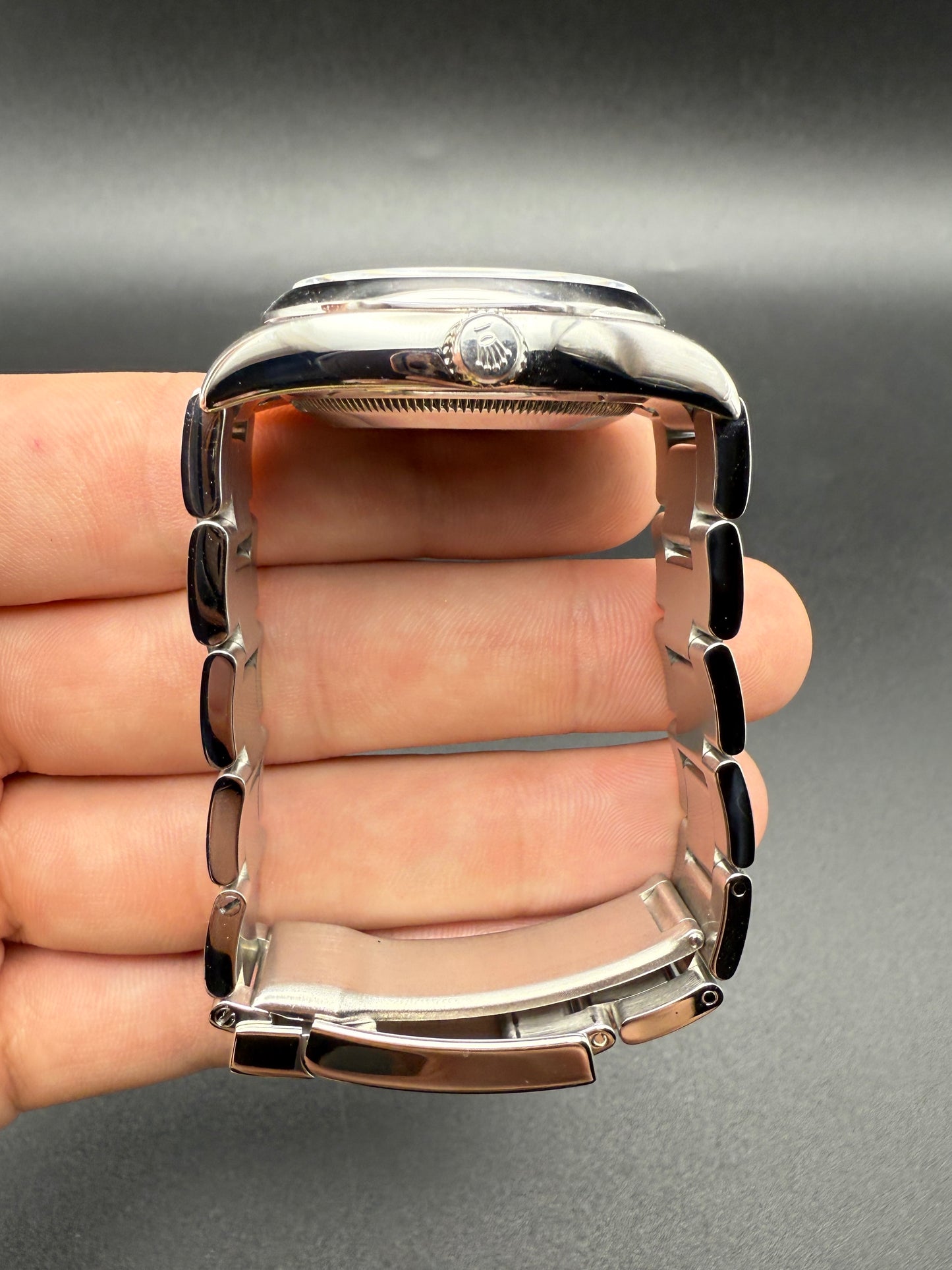 Rolex Air King 114200 White Dial Black 369 Z Serial Watch Only