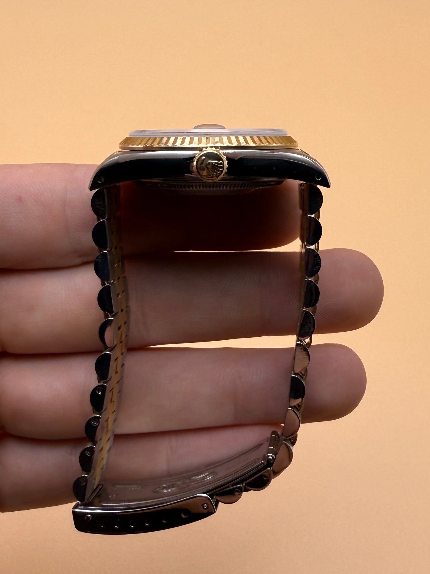 Rolex DateJust 16233 E Serial Lapis Dial Watch Only