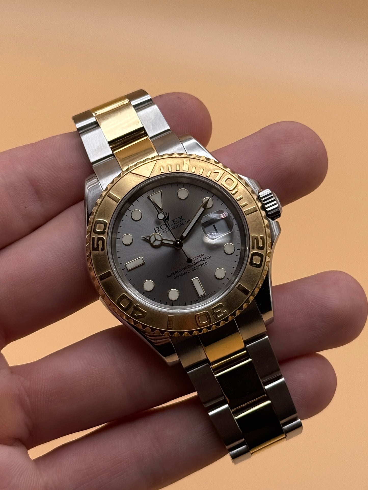 Rolex Yacht Master 16623 D Serial Slate Dial Watch Only