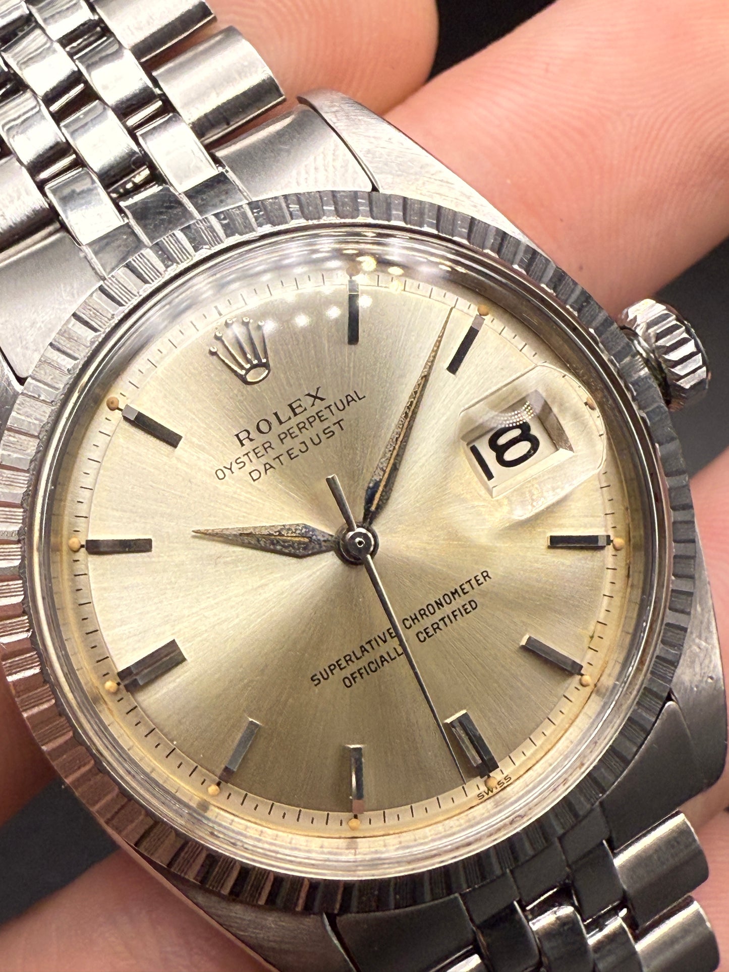 Rolex DateJust 1603 1M Serial Watch Only
