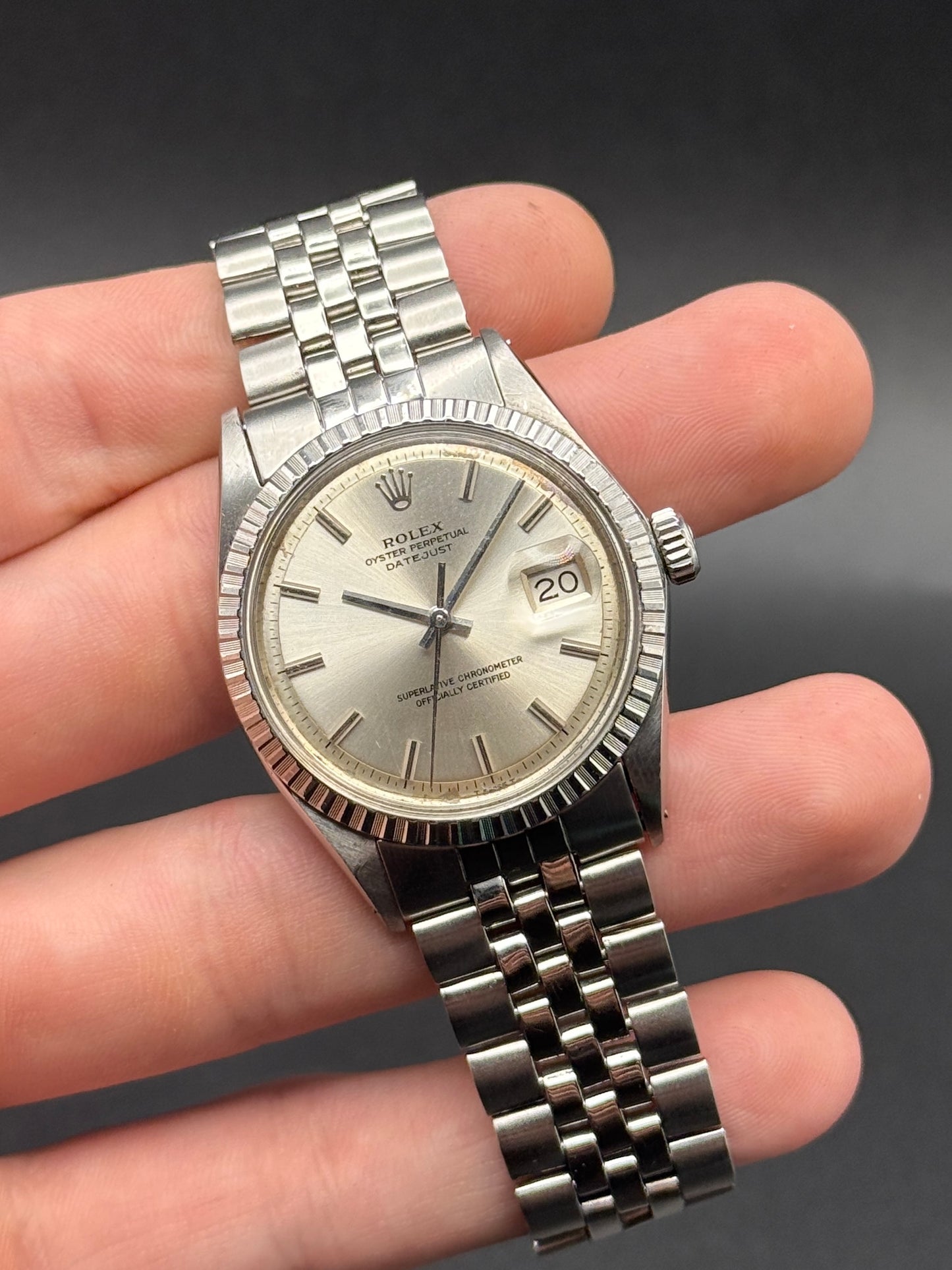 Rolex DateJust 1603 2.5M Serial Watch Only