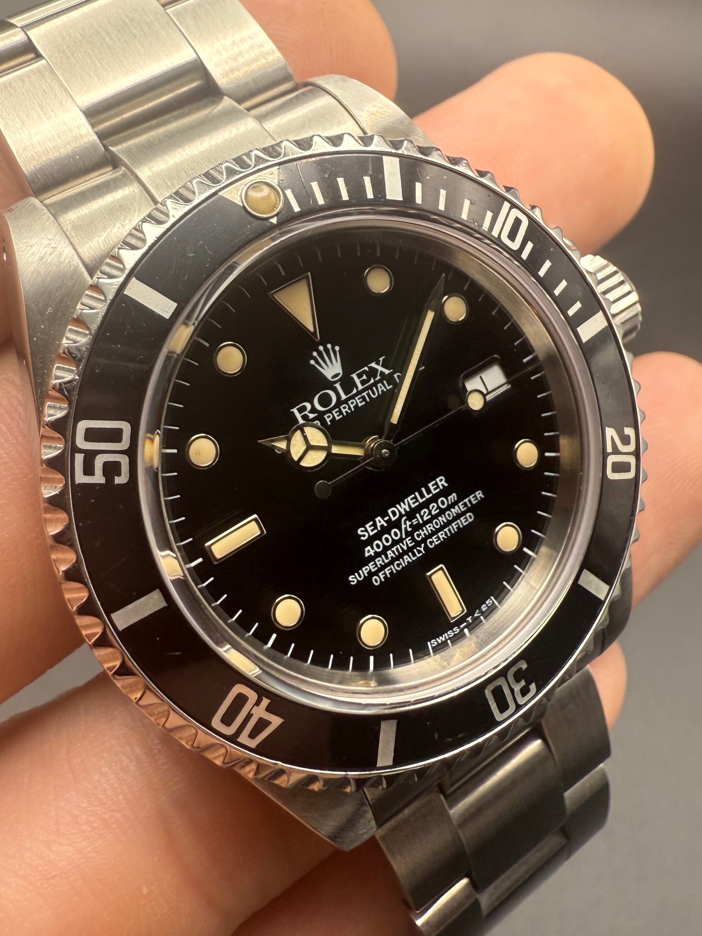 Rolex SeaDweller 16600 N Serial Tritium Watch Only