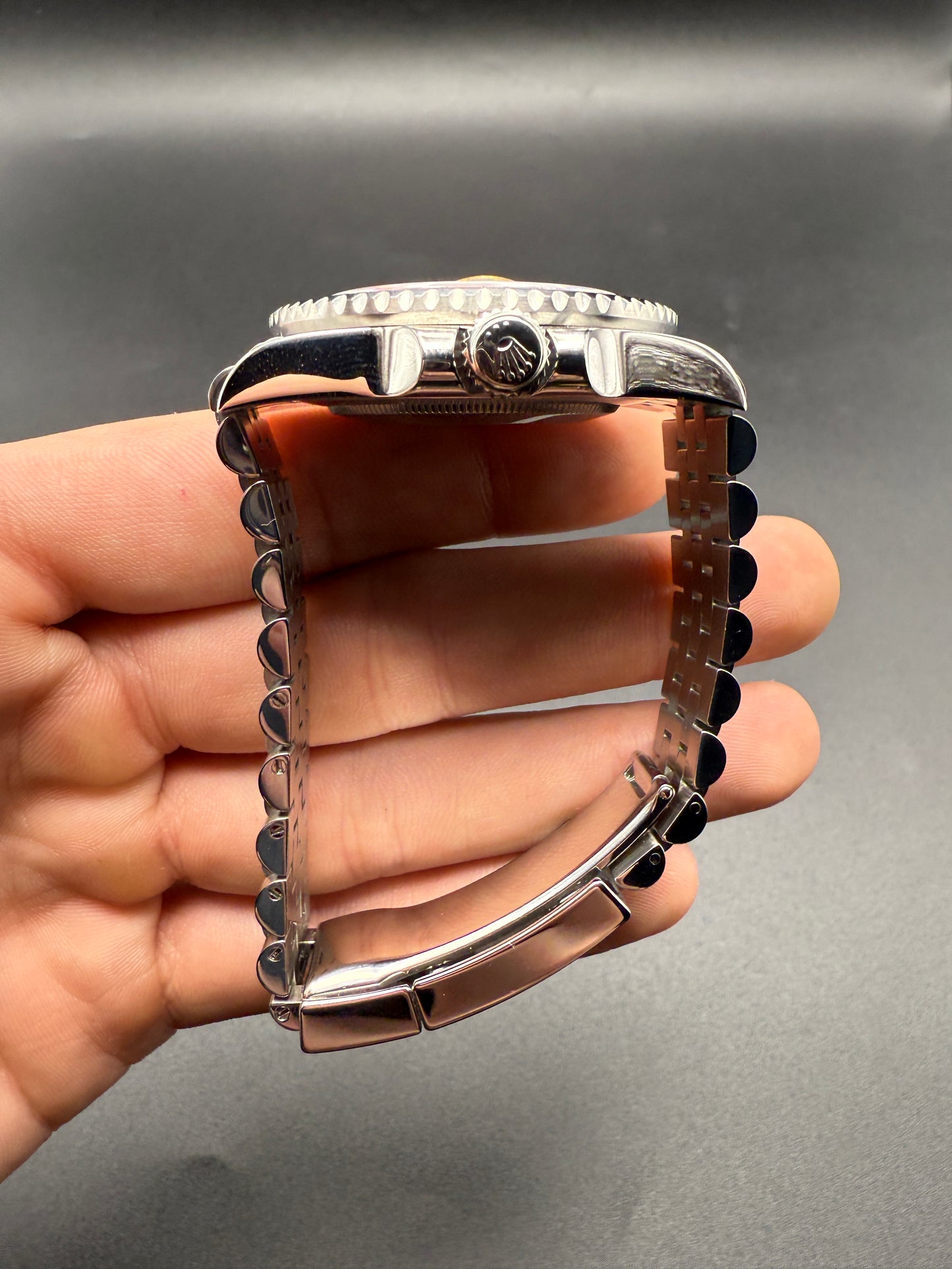 Rolex GMT MASTER II 126710BLRO Pepsi Jubilee Watch and Service Card