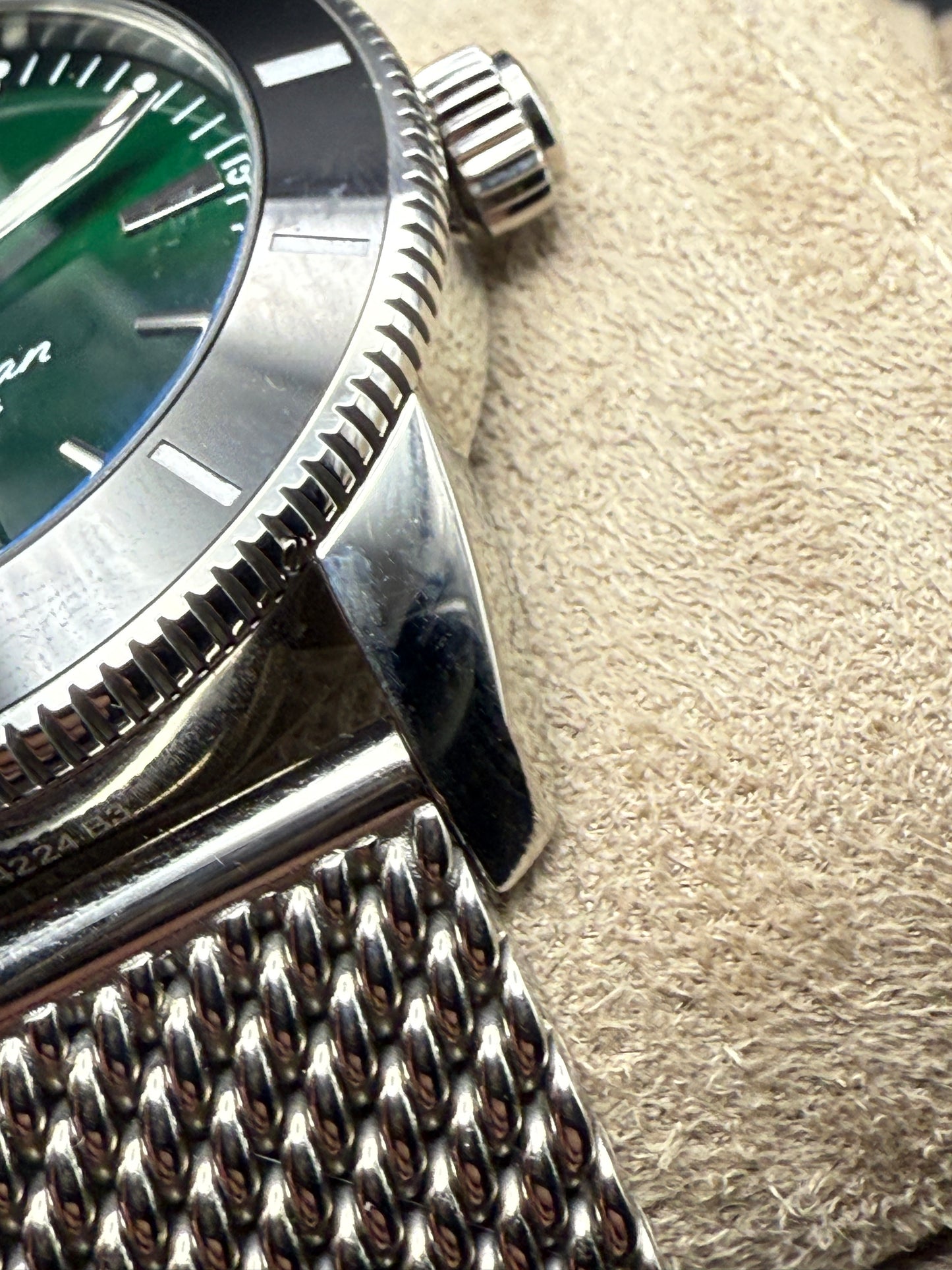 Breitling Superocean Heritage II AB2010 Green Box and Papers