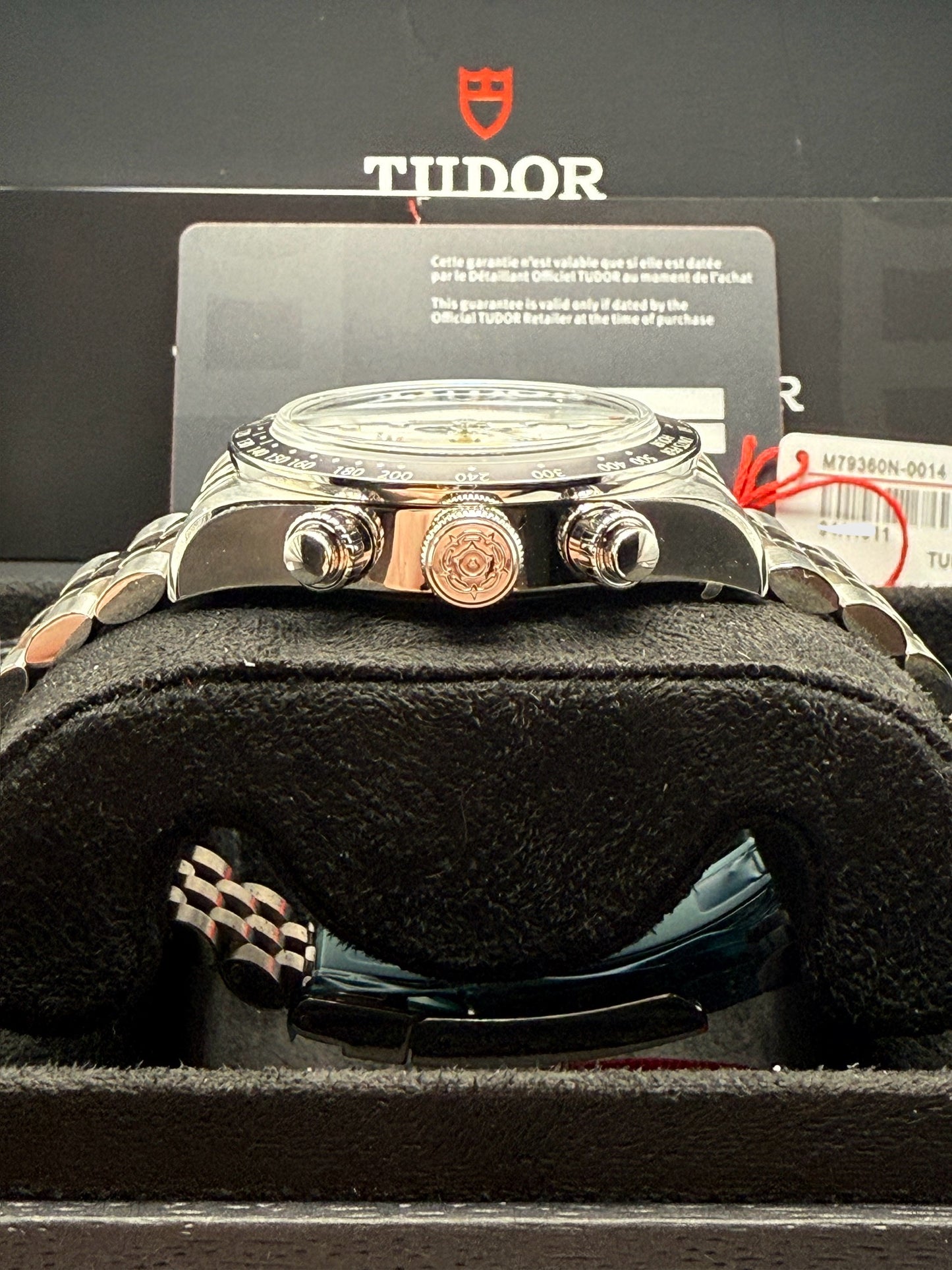 Tudor Black Bay Chrono White 2025 Stickered