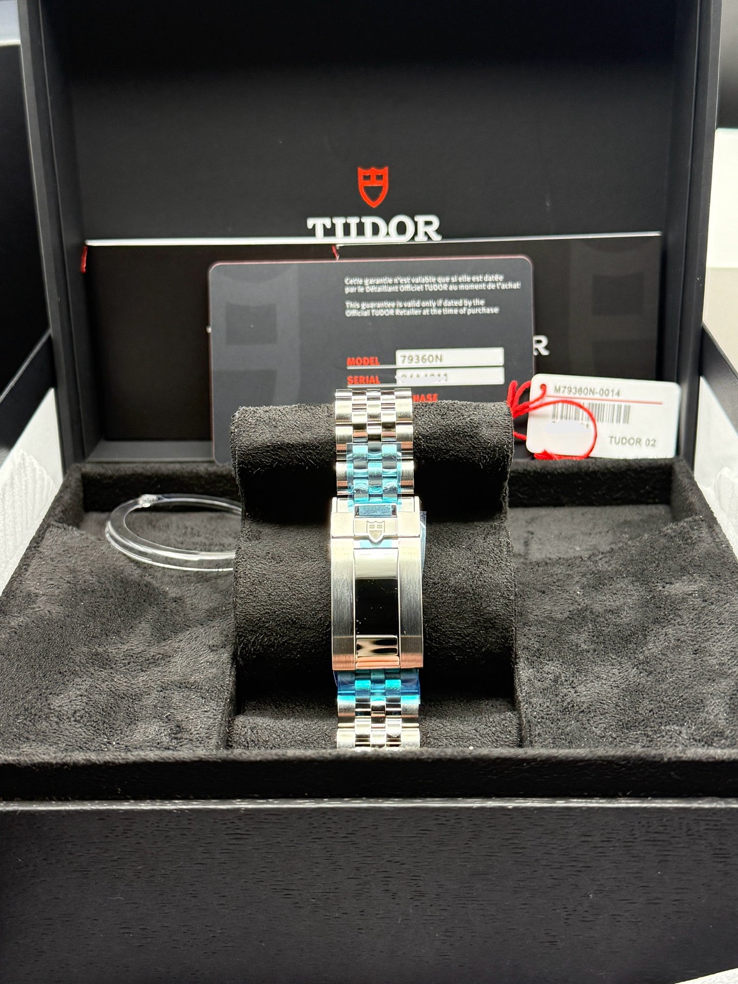 Tudor Black Bay Chrono White 2025 Stickered