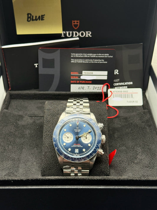 Tudor Black Bay Chrono Blue 2025 Stickered